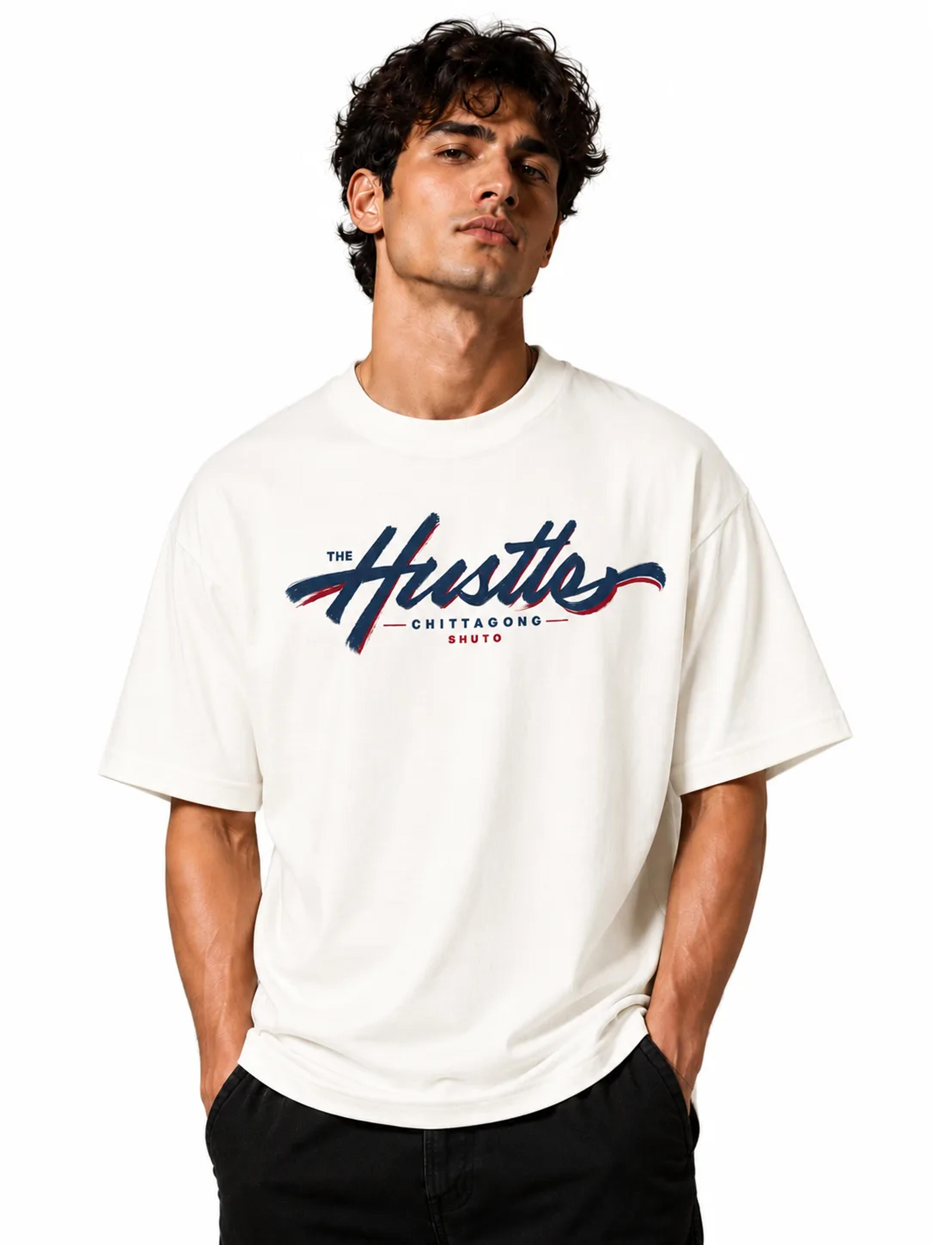 Hustle oversized T-Shirt