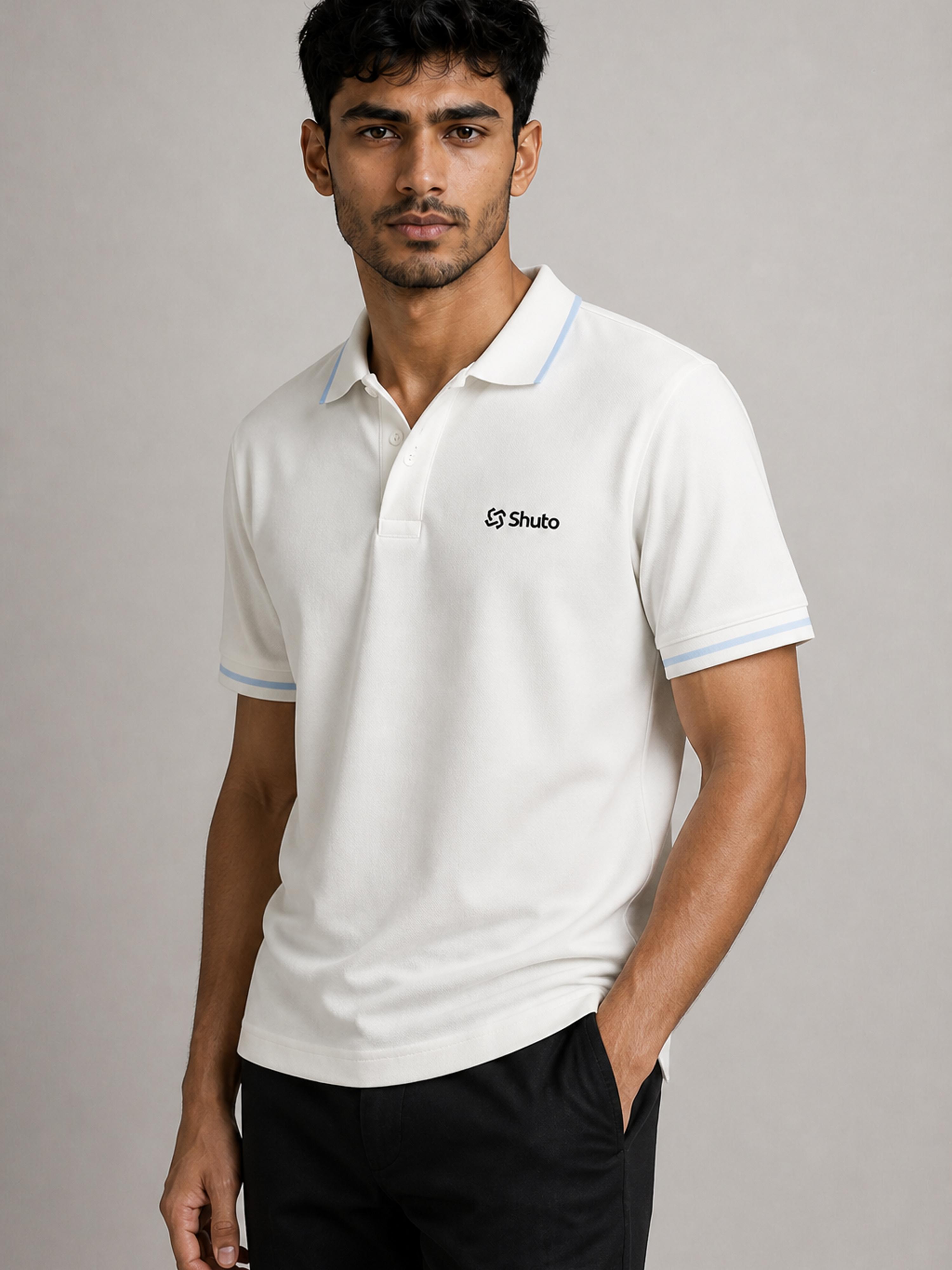 Off-White Polo T-Shirt (Premium Edition)
