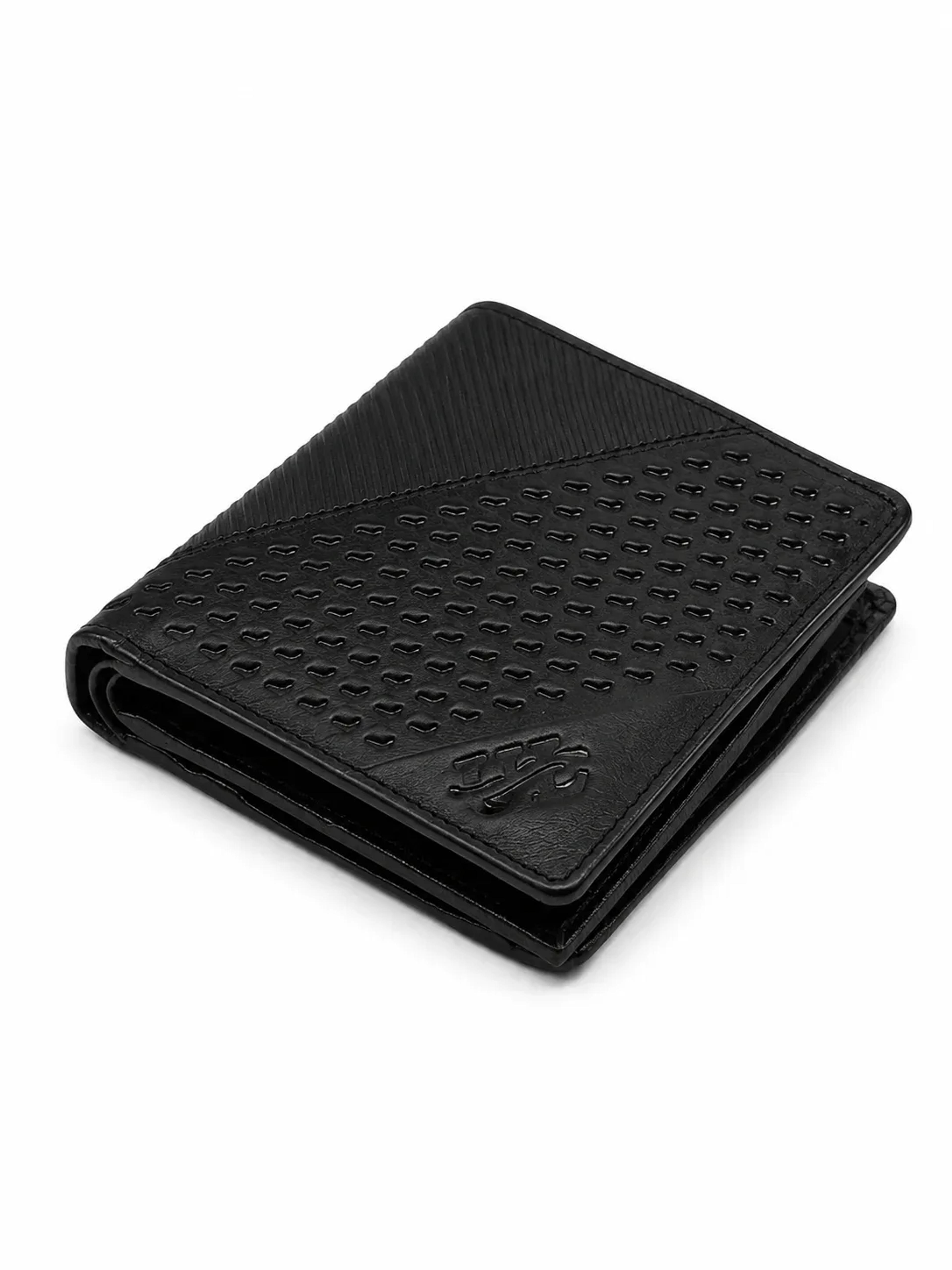 Black Export Lather Wallet