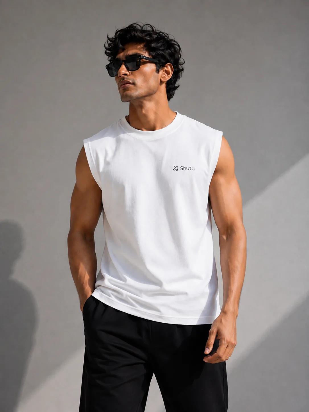 Pure White Tank top