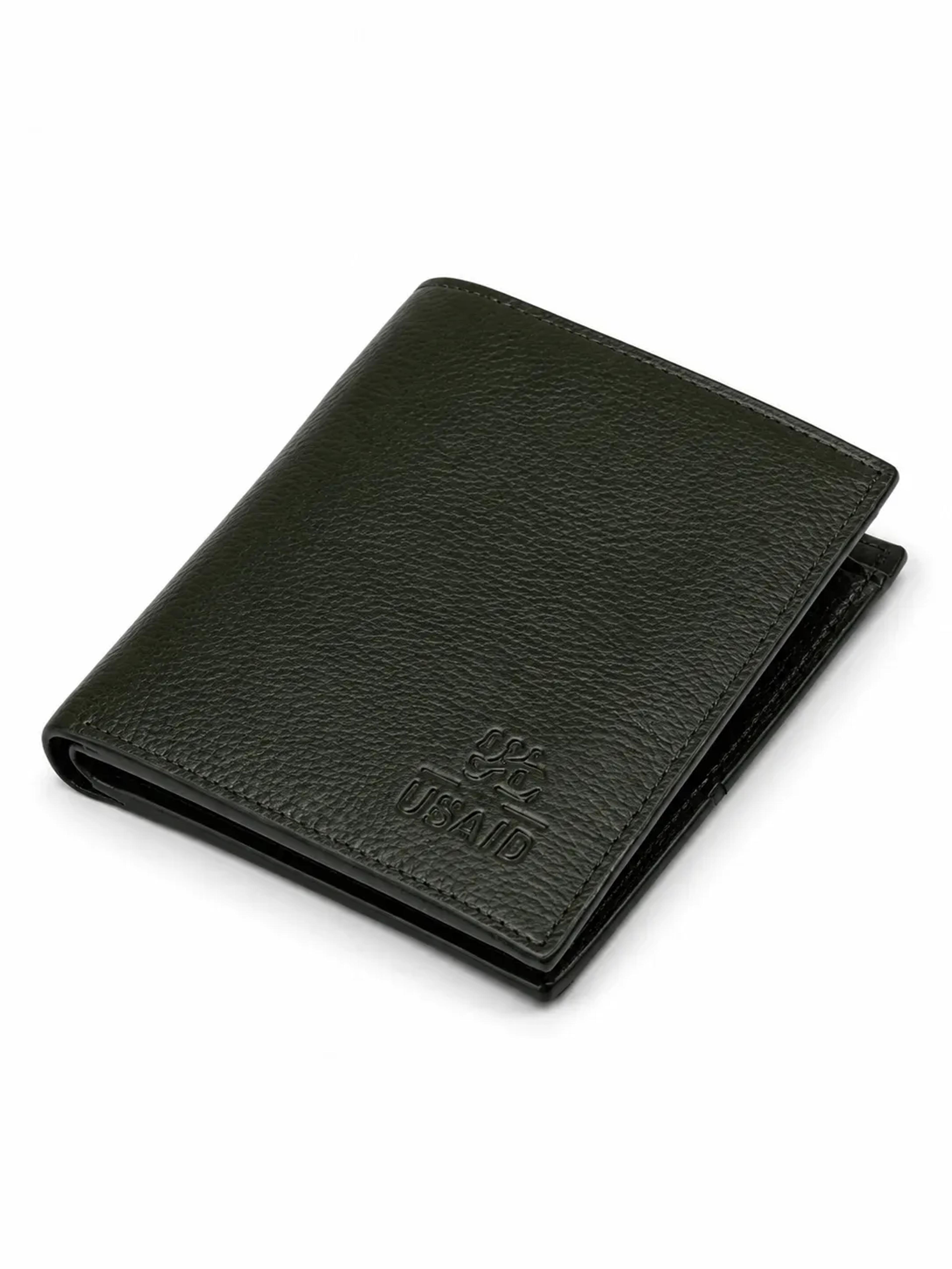 Olive Leather  Wallet