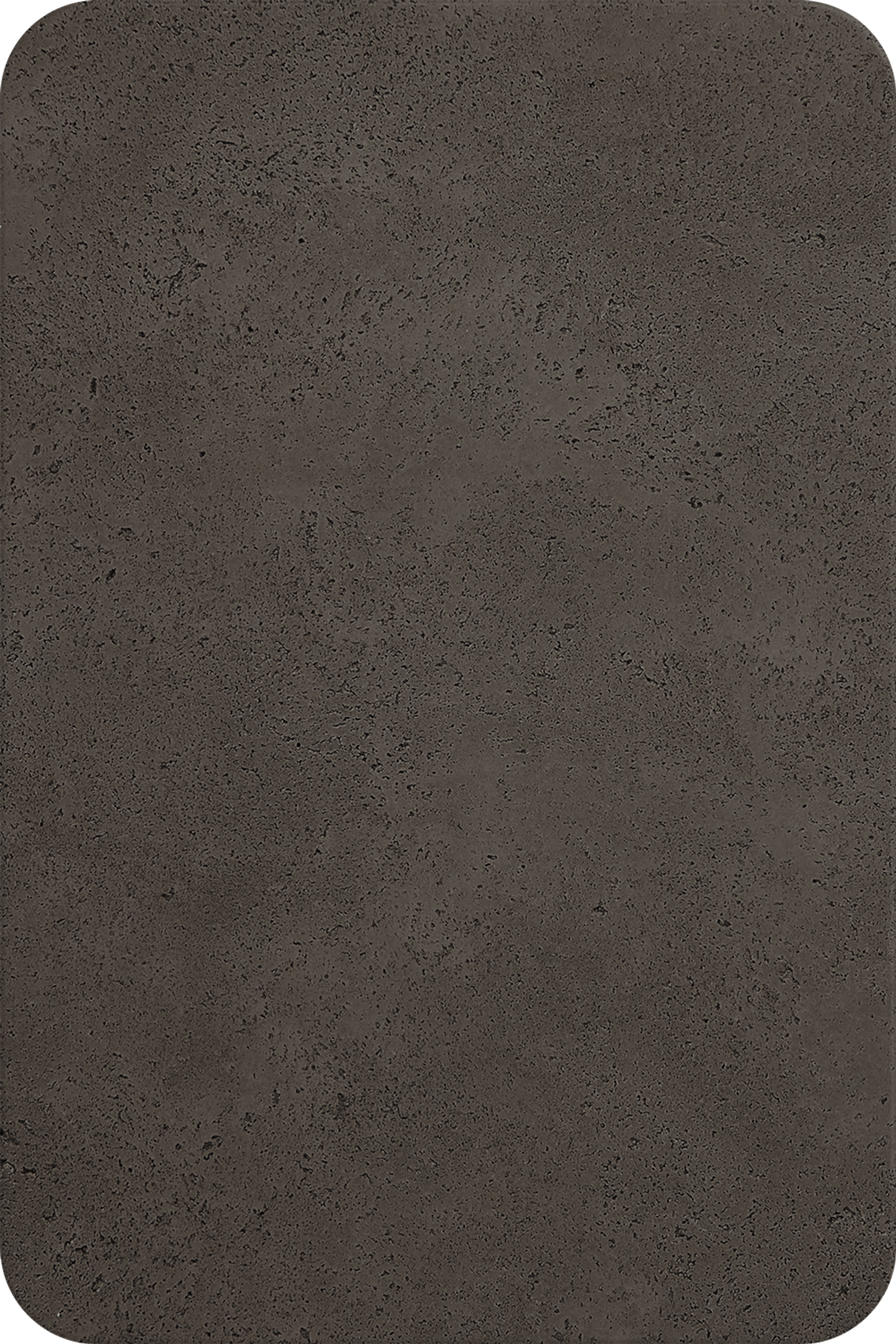 Dark brown concrete texture with fine black speckles and tiny pores throughout. Smooth matte surface with natural variations creating subtle depth.