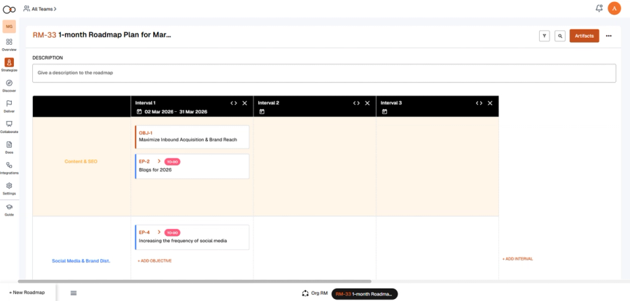 Product Roadmap