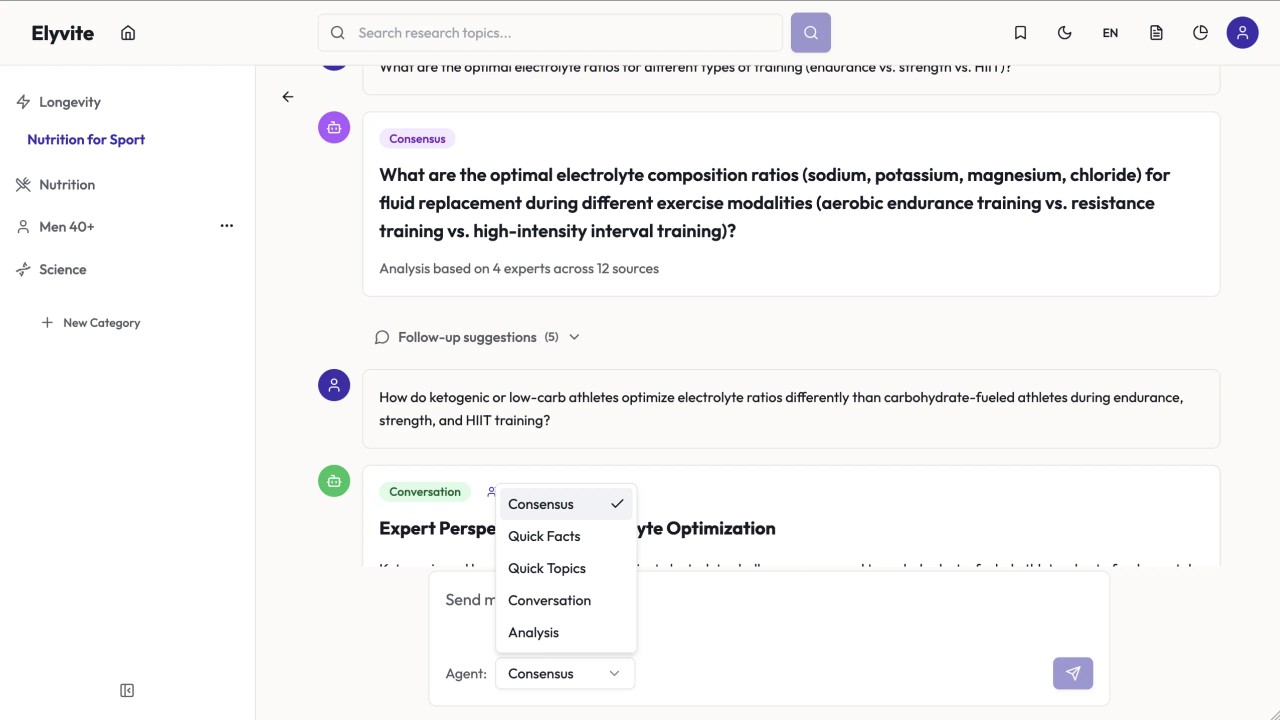 Choose Your Agent & Ask