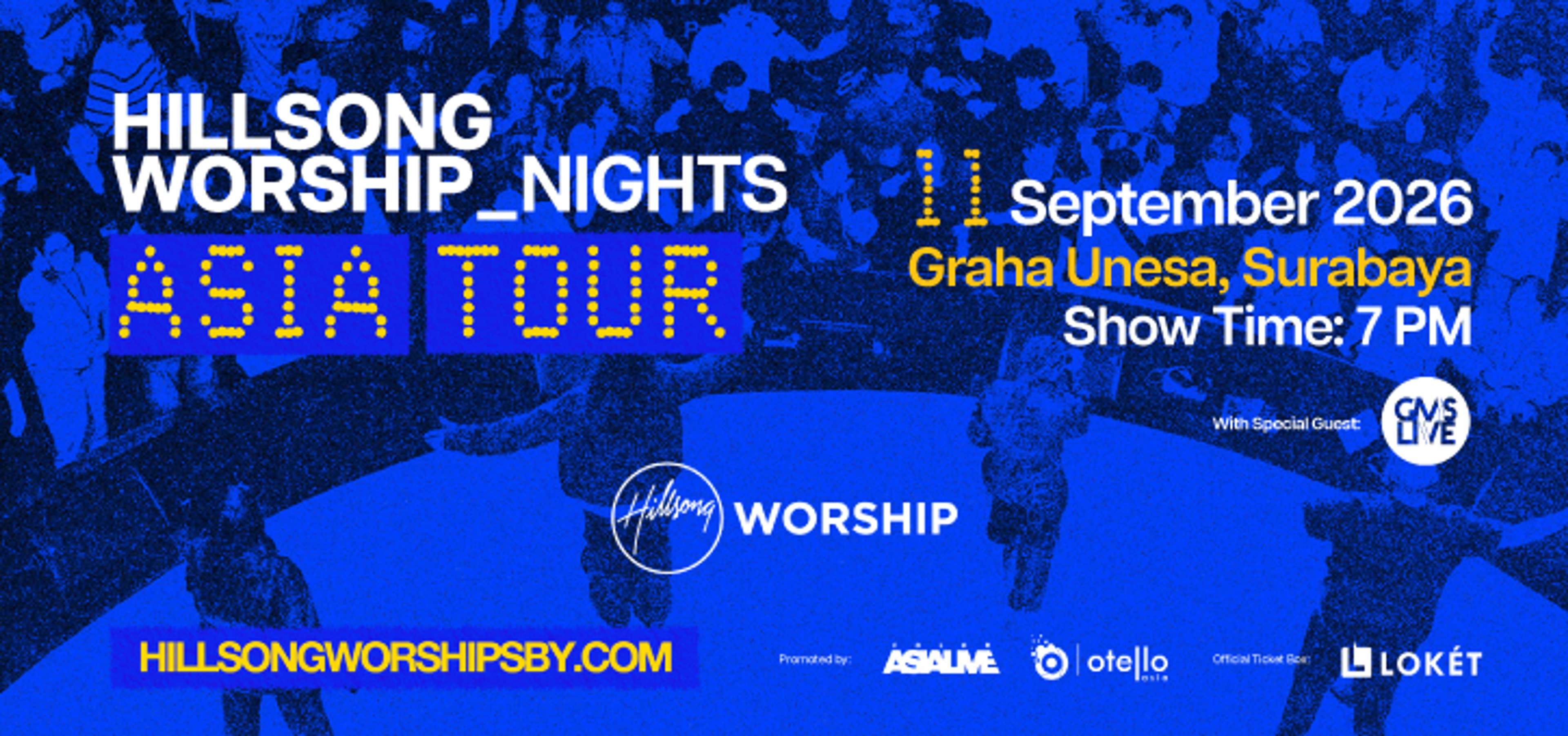 Hillsong Worship Nights Asia Tour Surabaya