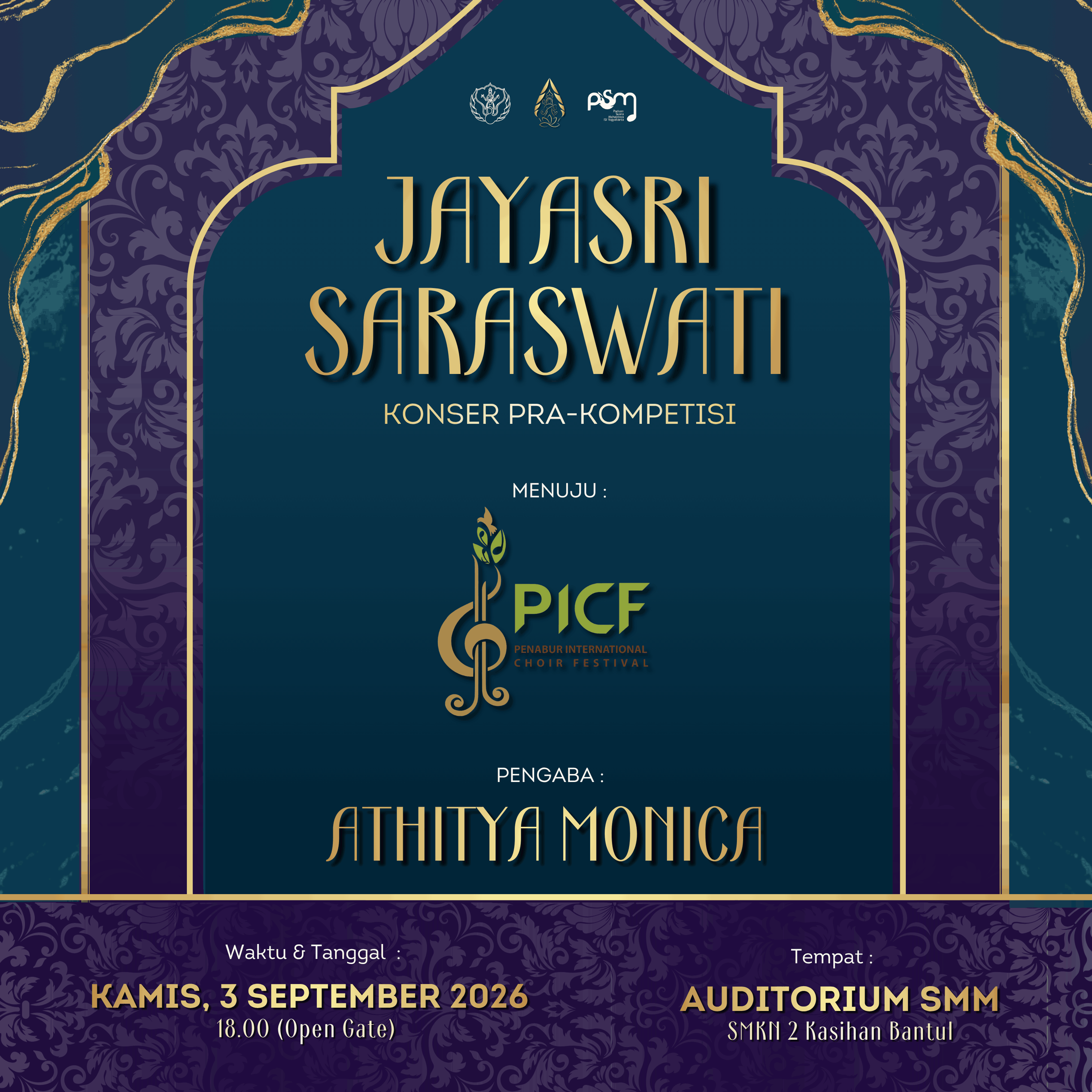 Jayasri Saraswati goes to Penabur International Choir Festival 2026