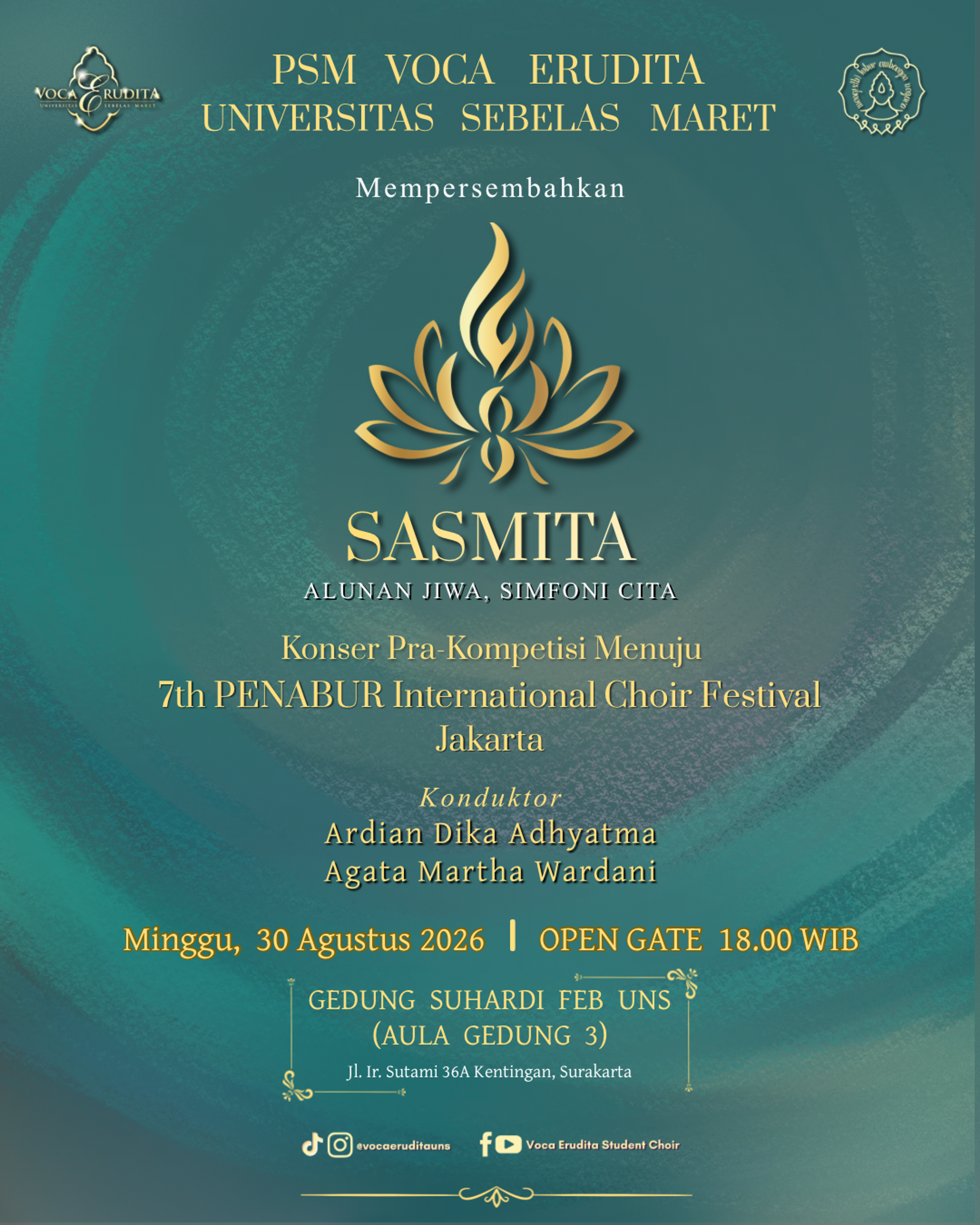 Voca Erudita - SASMITA: A Pre-Competition Concert 7th PICF