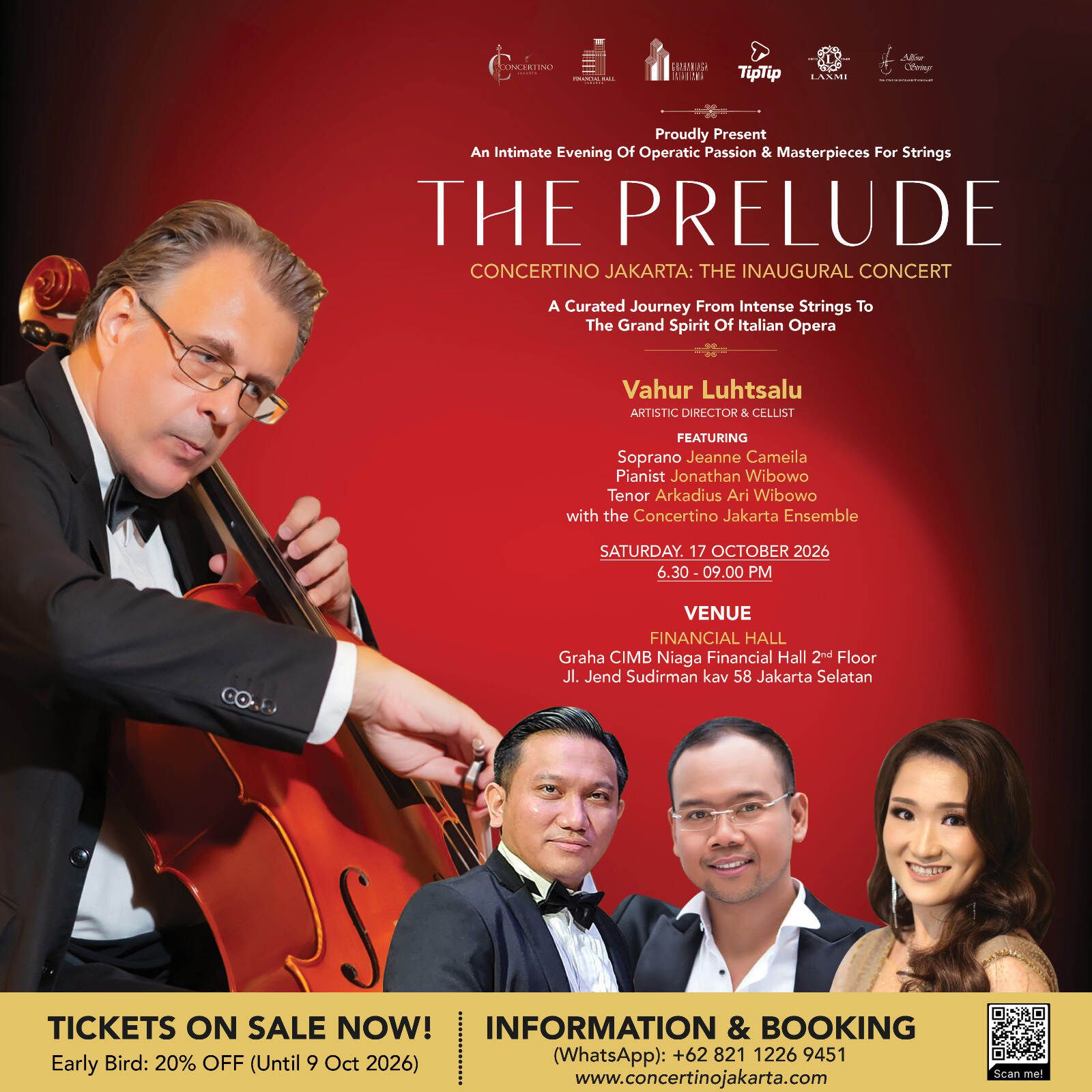 Concertino Jakarta Presents: "The Prelude" Grand Launch