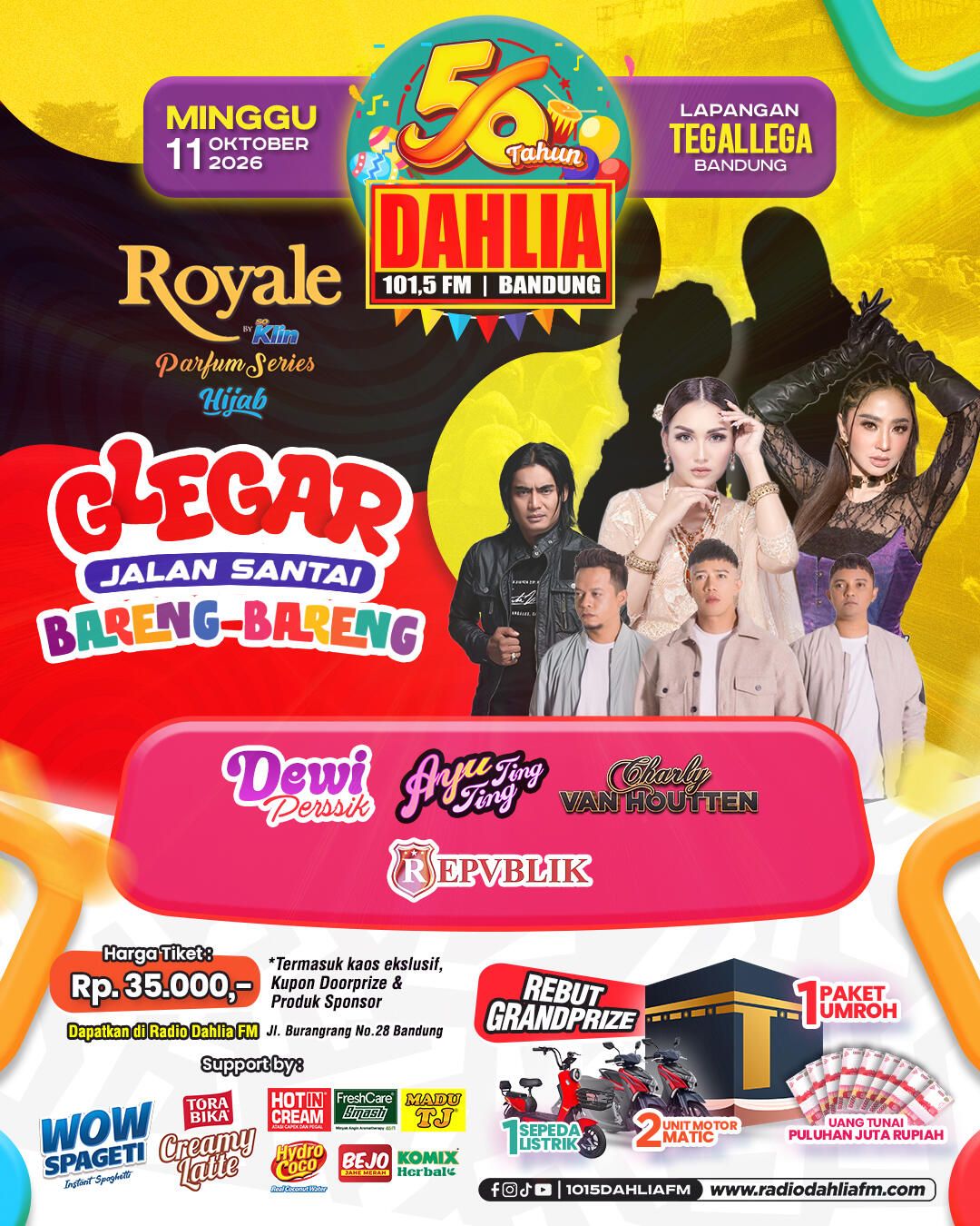 GLEGAR 56 TAHUN DAHLIA JUARA