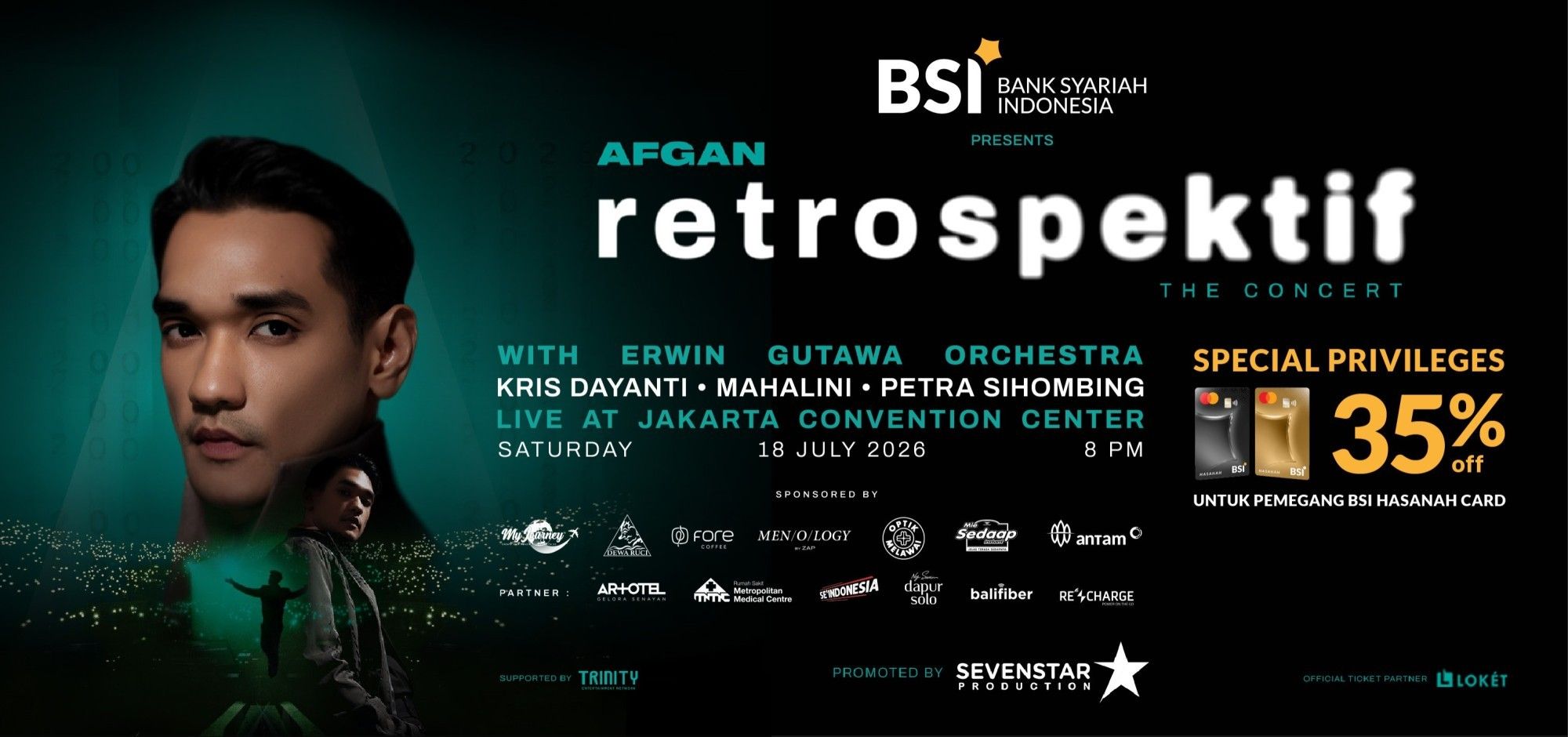 Afgan - retrospektif The Concert 2026