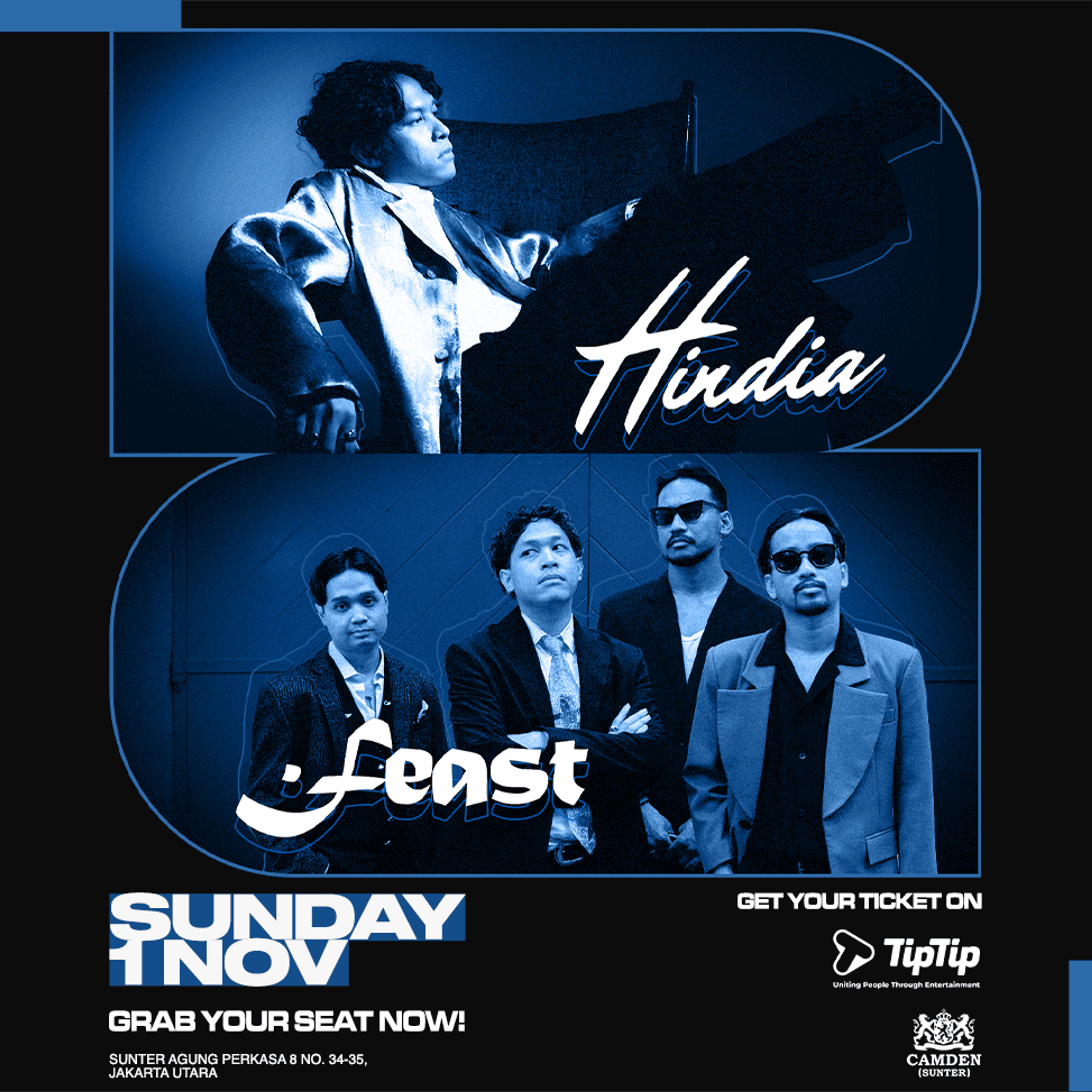 Intimate Show Hindia & .Feast
