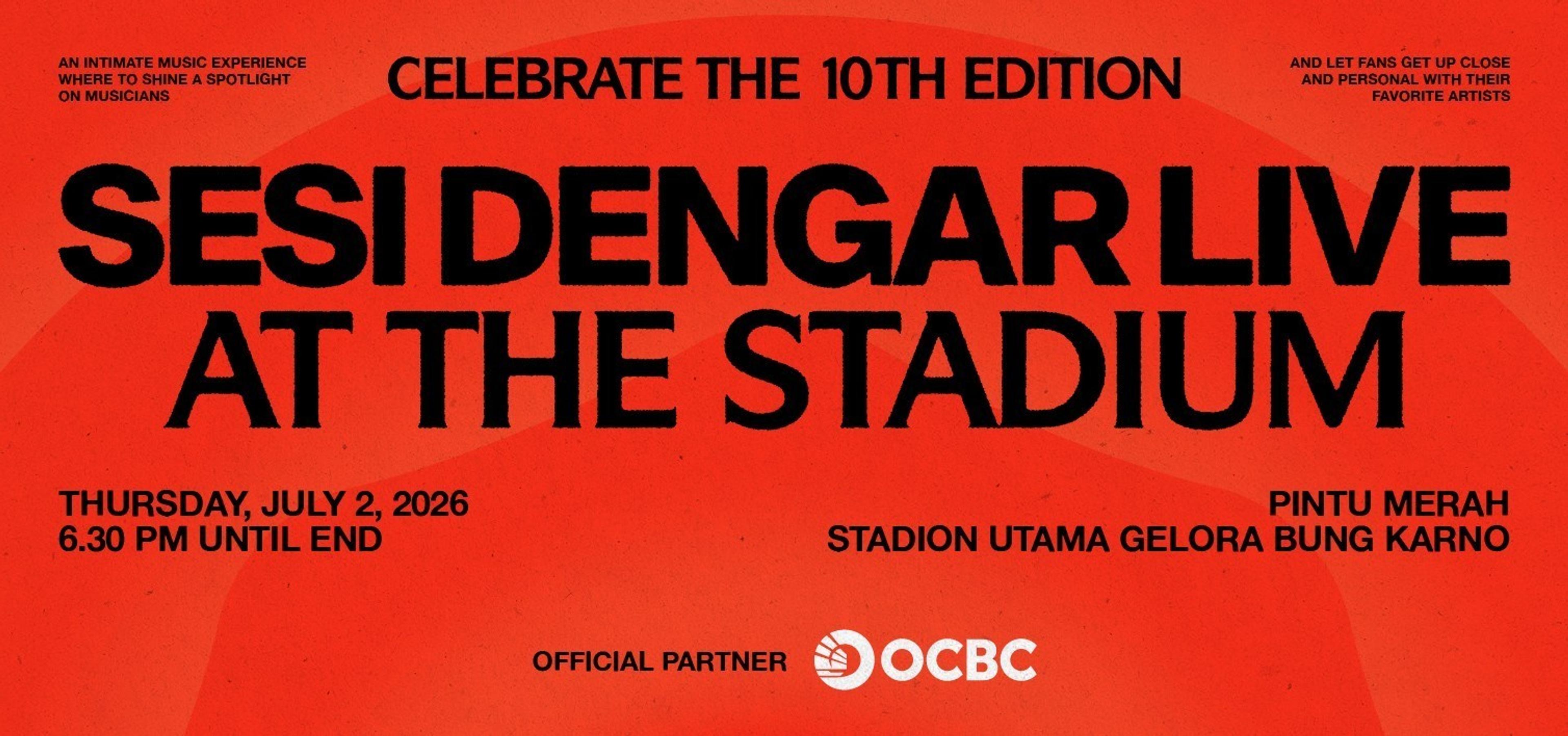 Sesi Dengar Live: At The Stadium