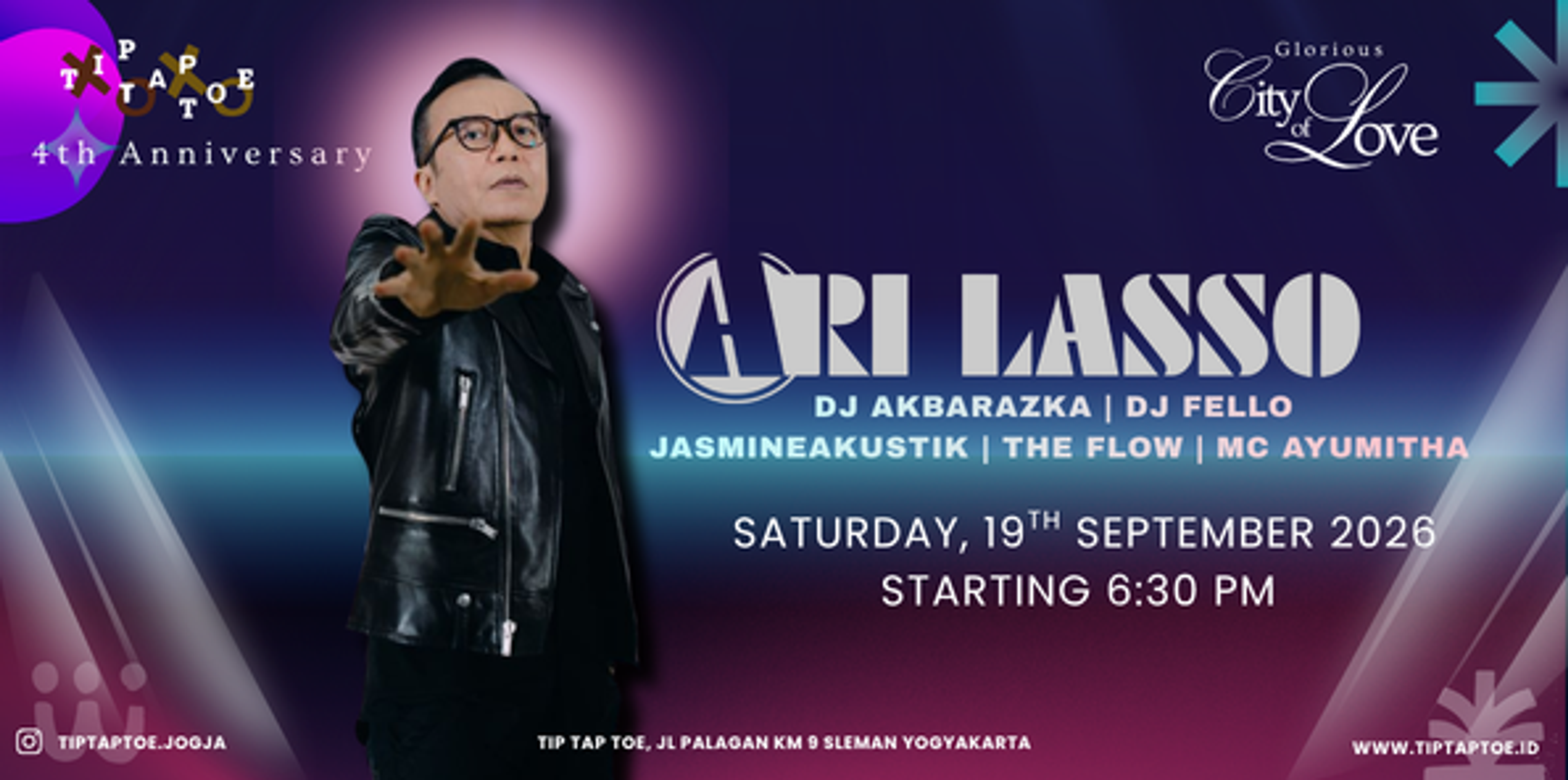 GLORIOUS CITY OF LOVE FEATURING ARI LASSO