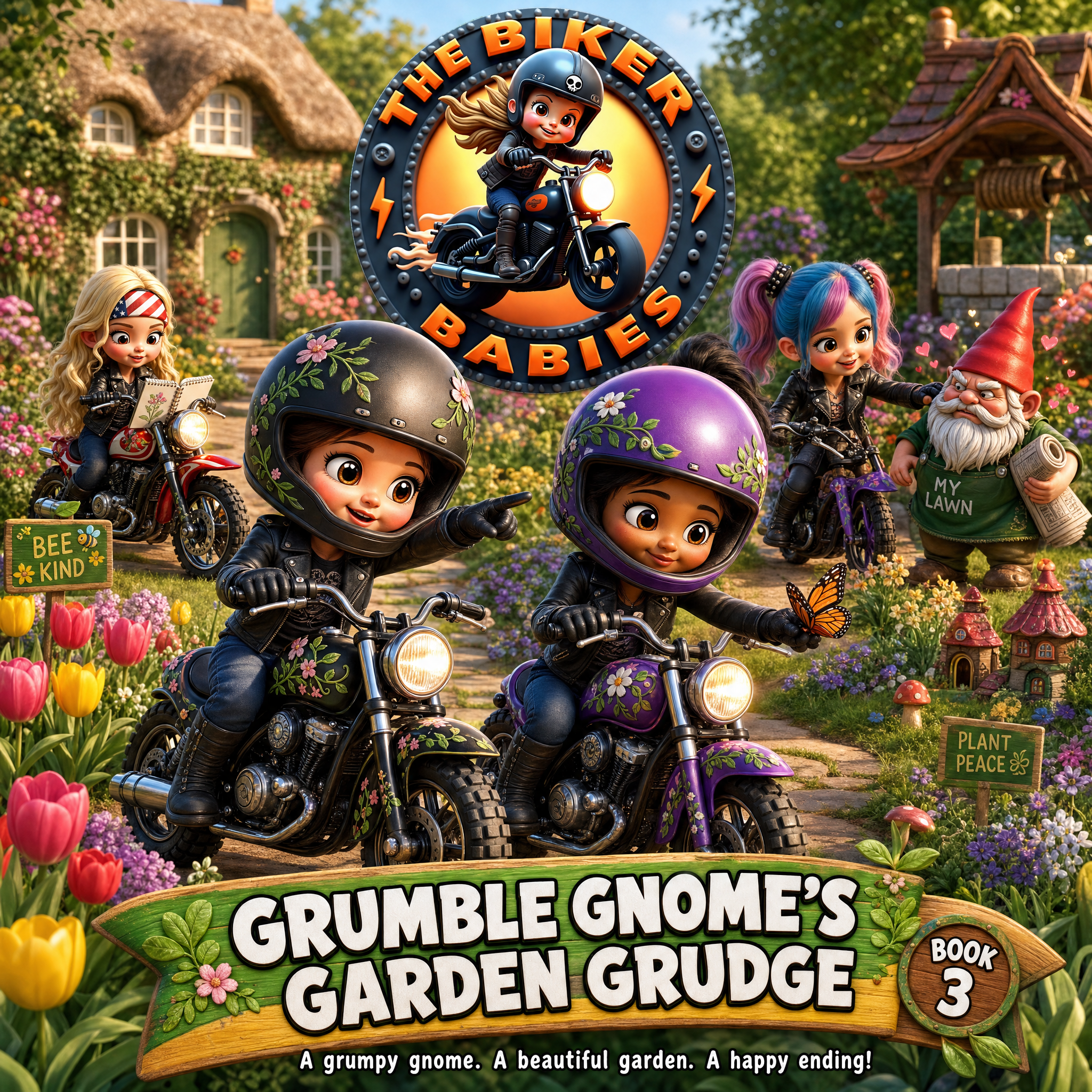 Grumble Gnome's Garden Grudge — Book 3 cover