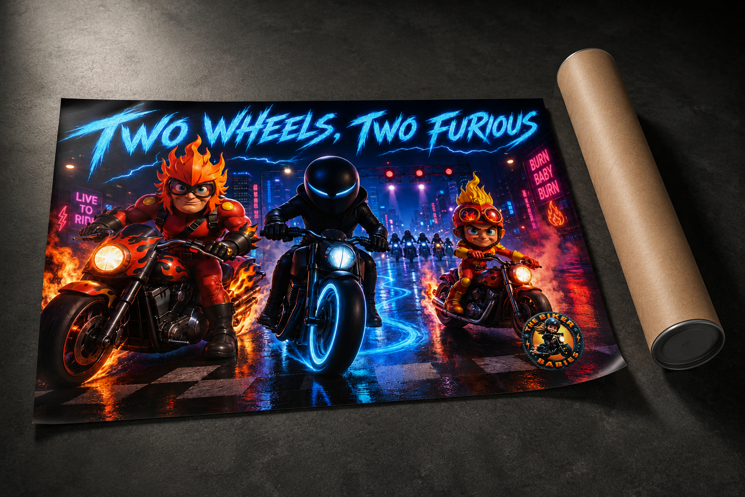 Two Wheels, Two Furious view 3