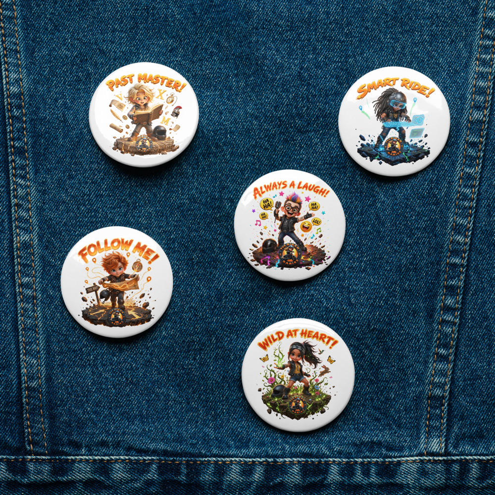 Badge Set 2 Pin Badge
