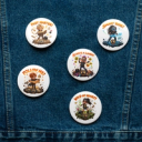 Badge Set 2 Pin Badge