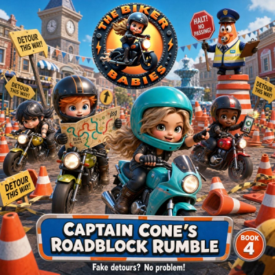 Captain Cone's Roadblock Rumble — Book 4 cover