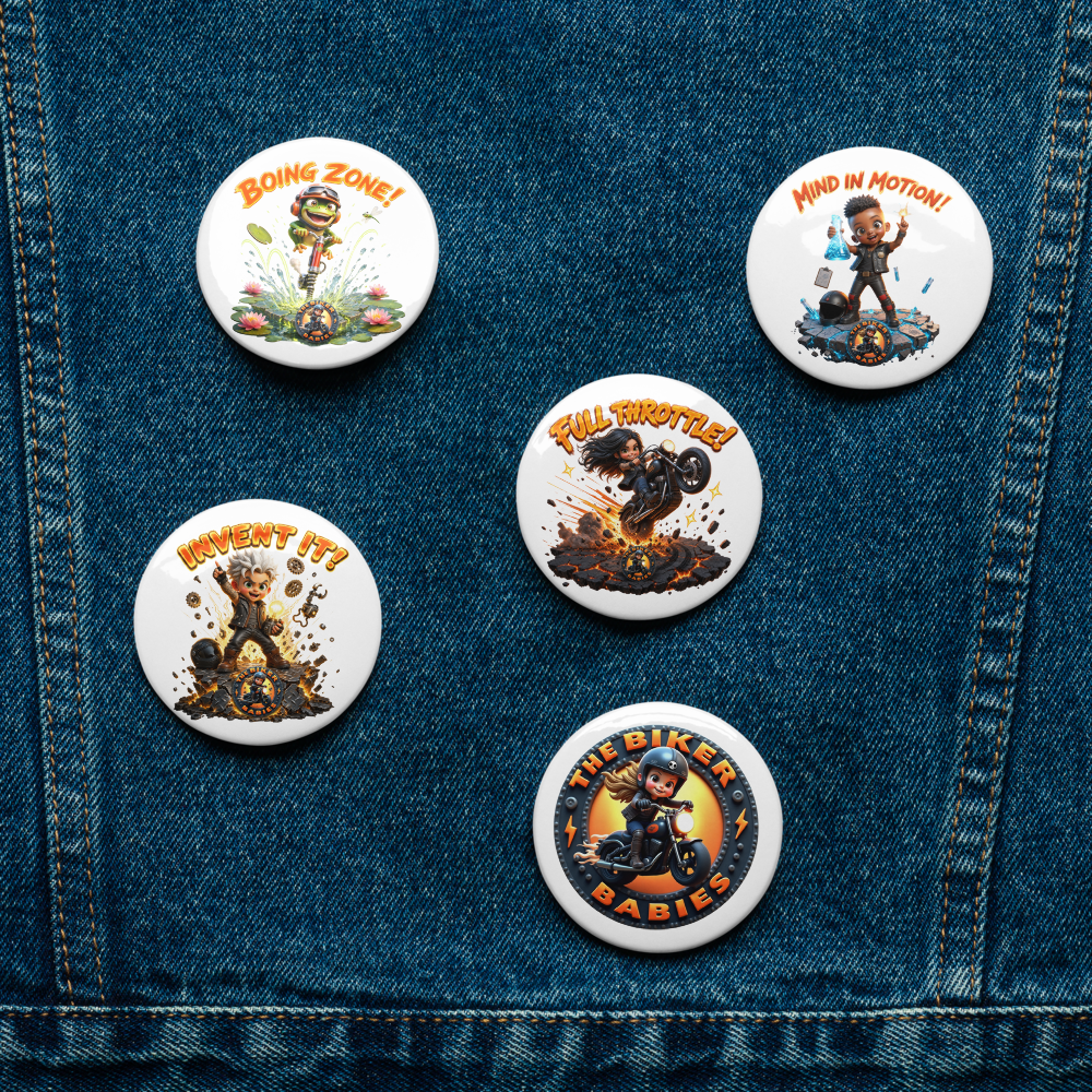 Badge Set 4 Pin Badge