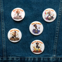 Badge Set 1 Pin Badge
