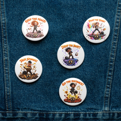 Badge Set 1 Pin Badge