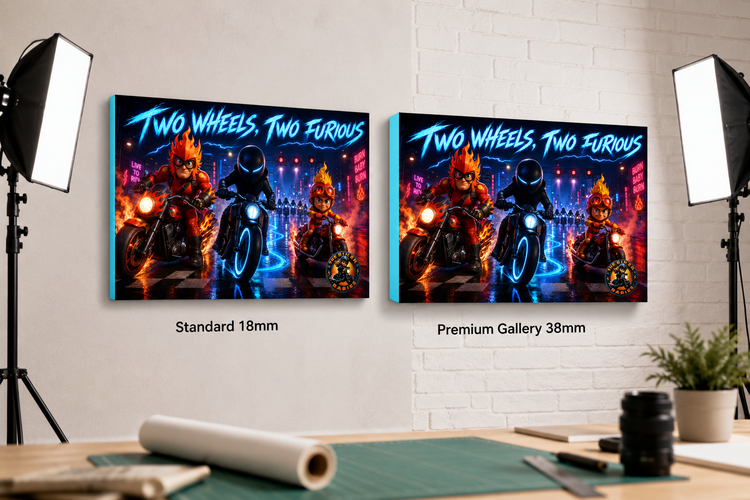 Two Wheels, Two Furious view 2