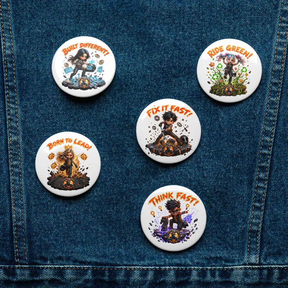 Badge Set 3 Pin Badge