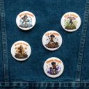 Badge Set 3 Pin Badge