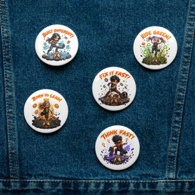 Badge Set 3 Pin Badge