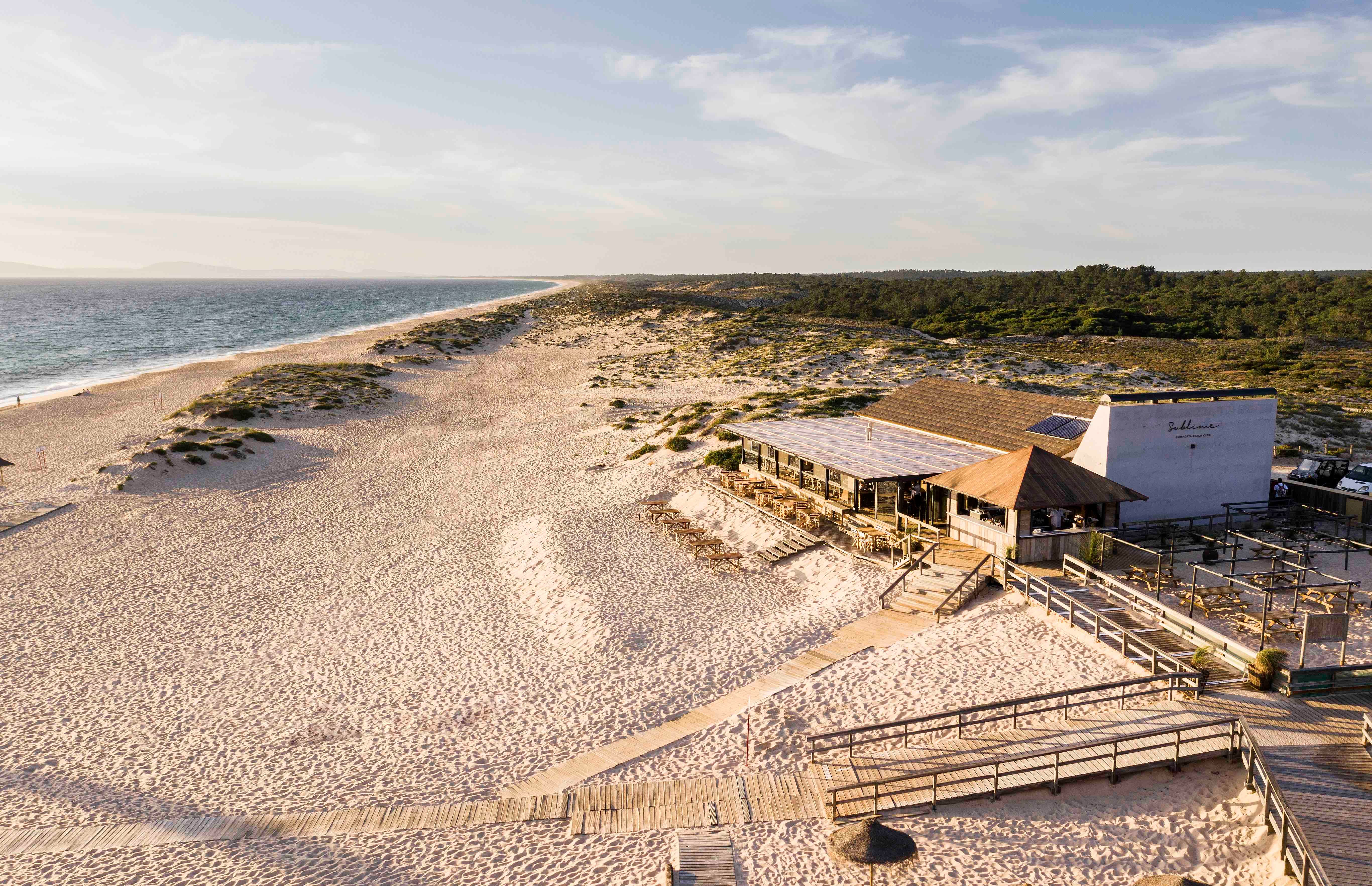 Wellness spa at Sublime Comporta, offering serene spaces designed for relaxation and rejuvenation.