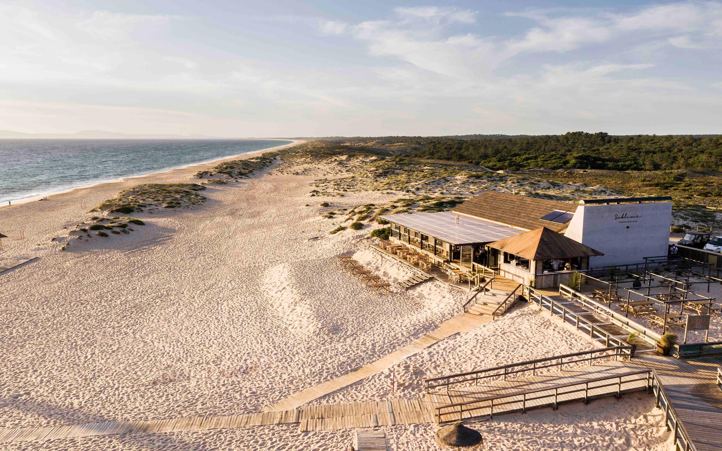 Wellness spa at Sublime Comporta, offering serene spaces designed for relaxation and rejuvenation.