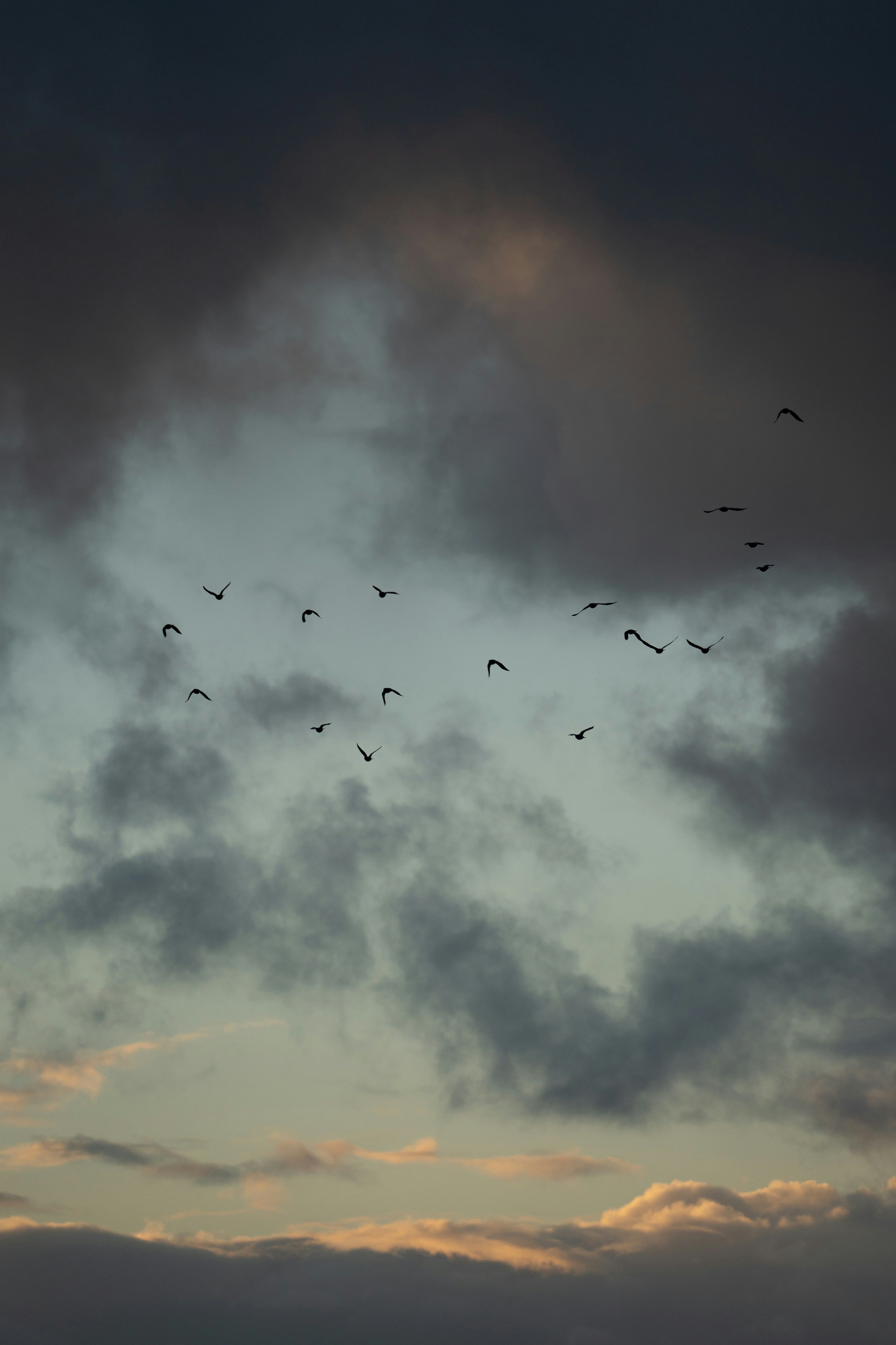 Abstract picture of a sky, reflecting in water during a Kaer Retreat