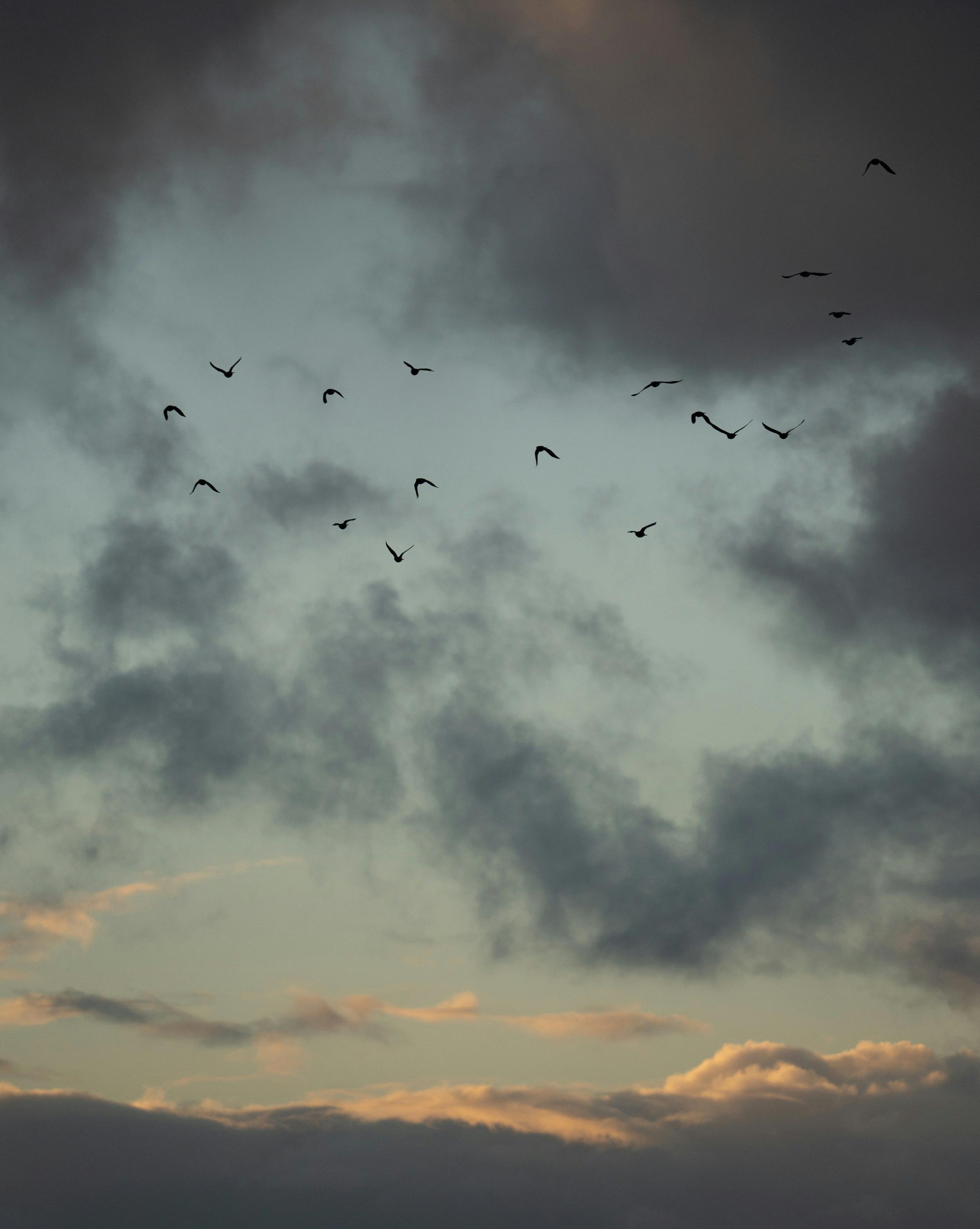 Abstract picture of a sky, reflecting in water during a Kaer Retreat