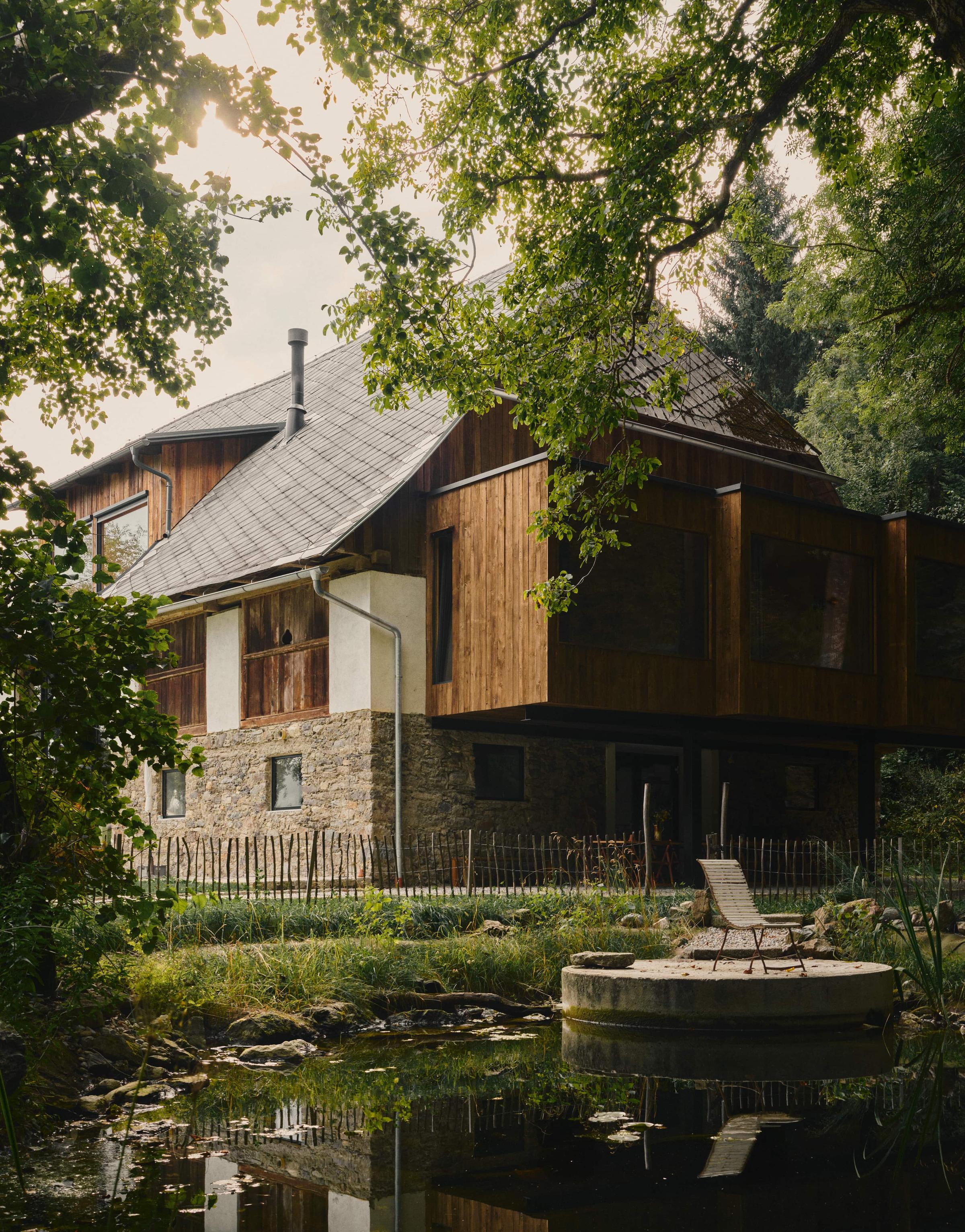 Panoramic alpine views over forests and meadows from I Am Escape in Austria