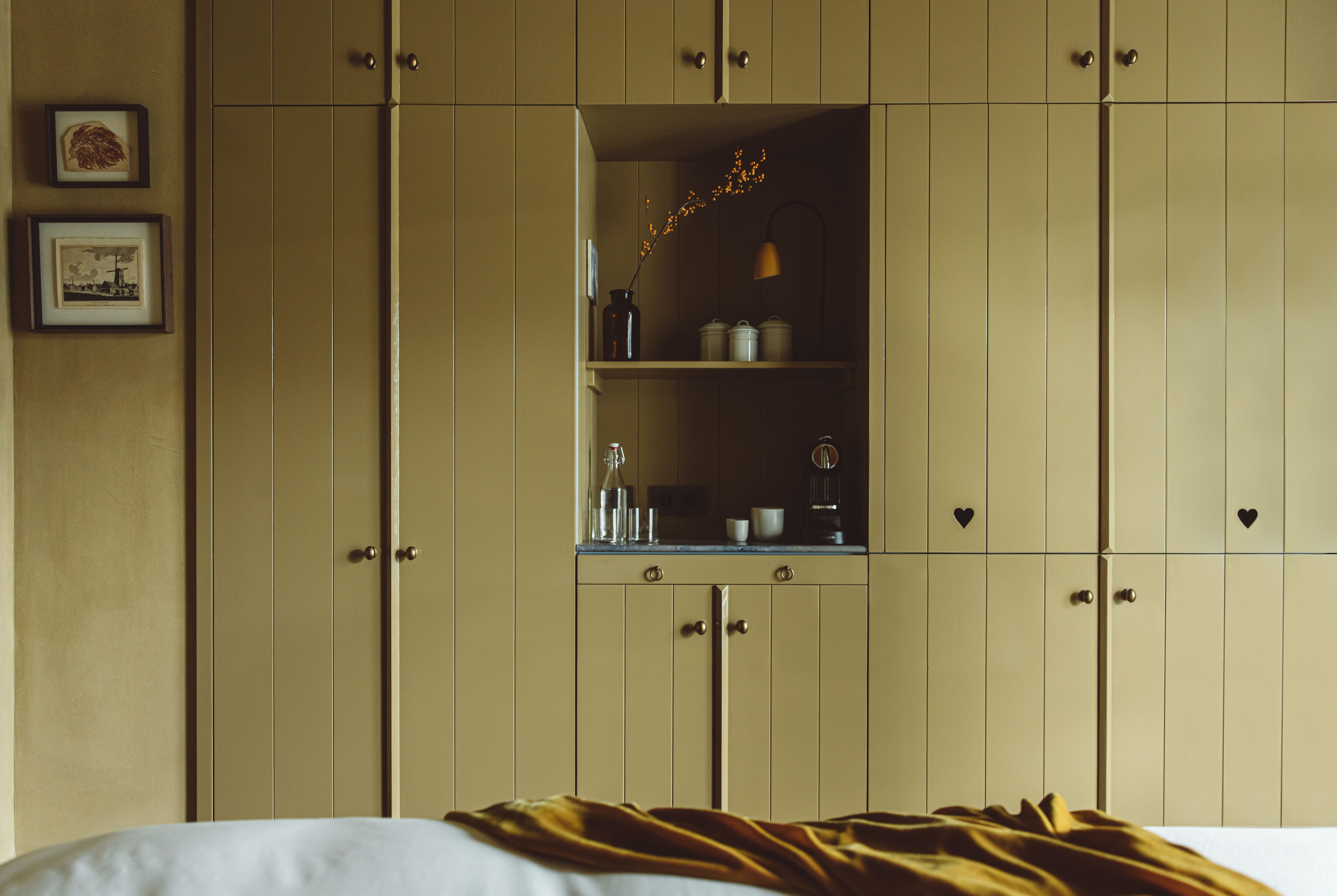 Thoughtfully designed rooms that honour both Dutch heritage and modern calm.