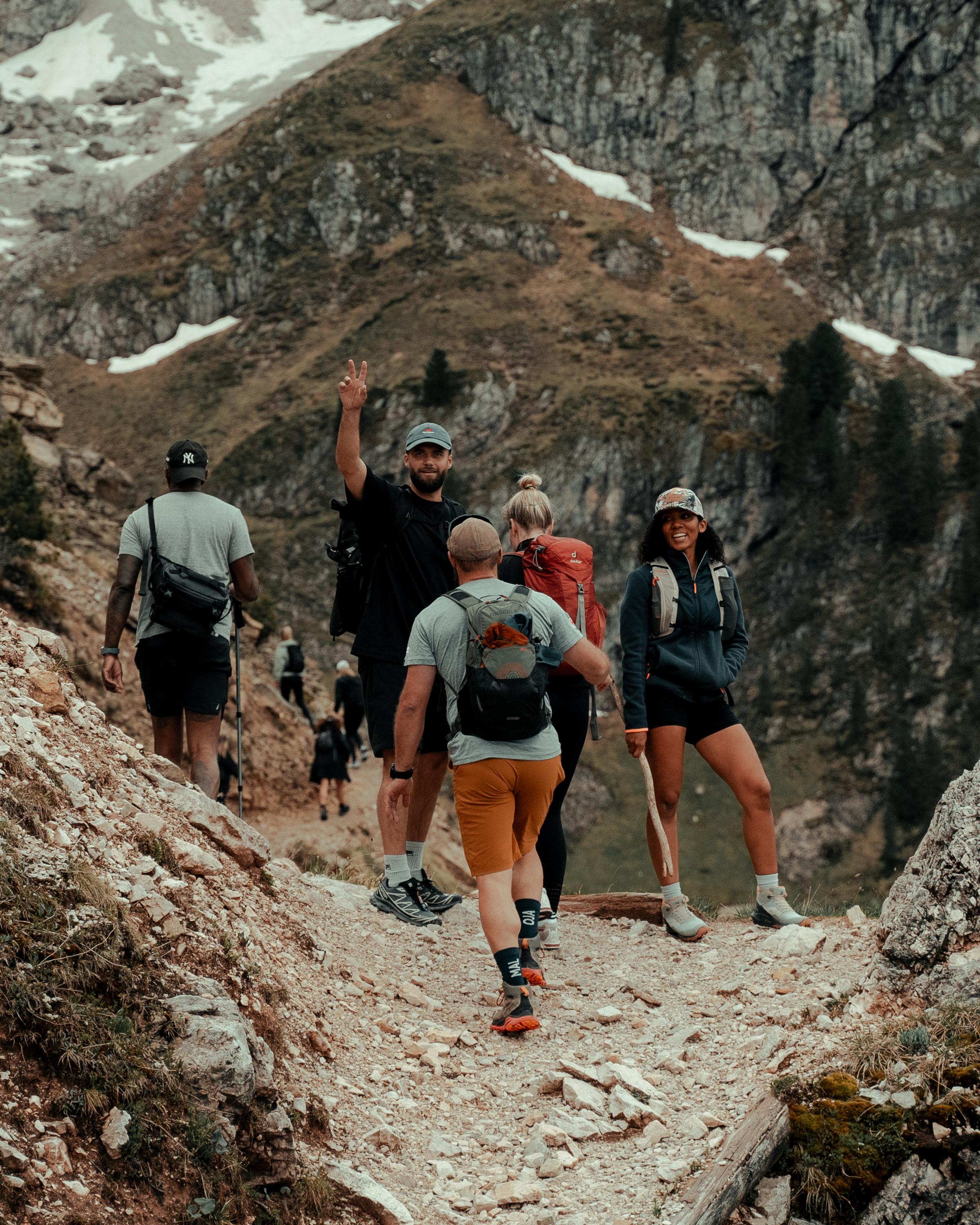 The mountain view during the Kaer Mountain Mastery offsite, symbolising strength, presence and reconnecting with nature.