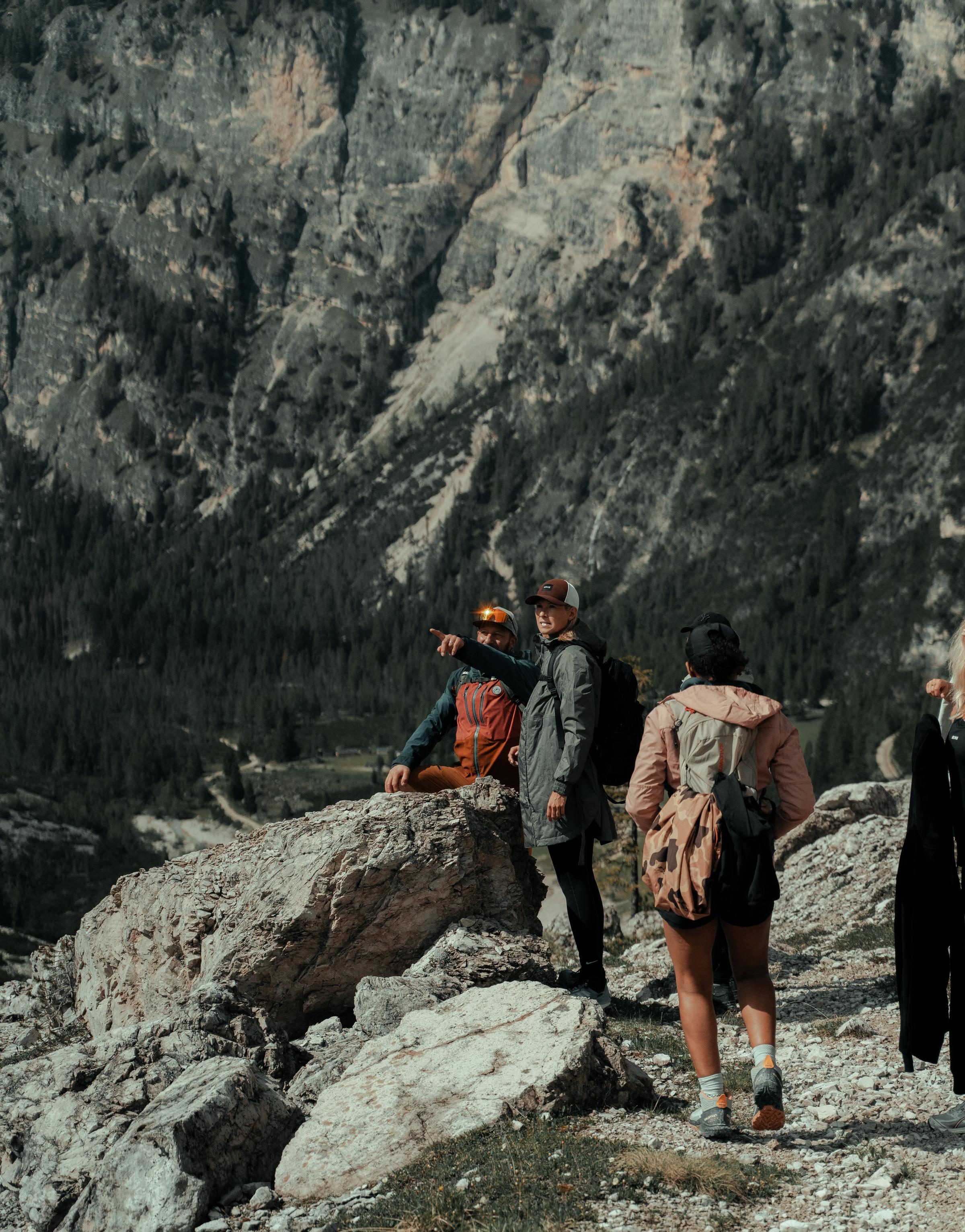 Group connection and personal growth in the heart of the Dolomites – Mountain Mastery at its best.