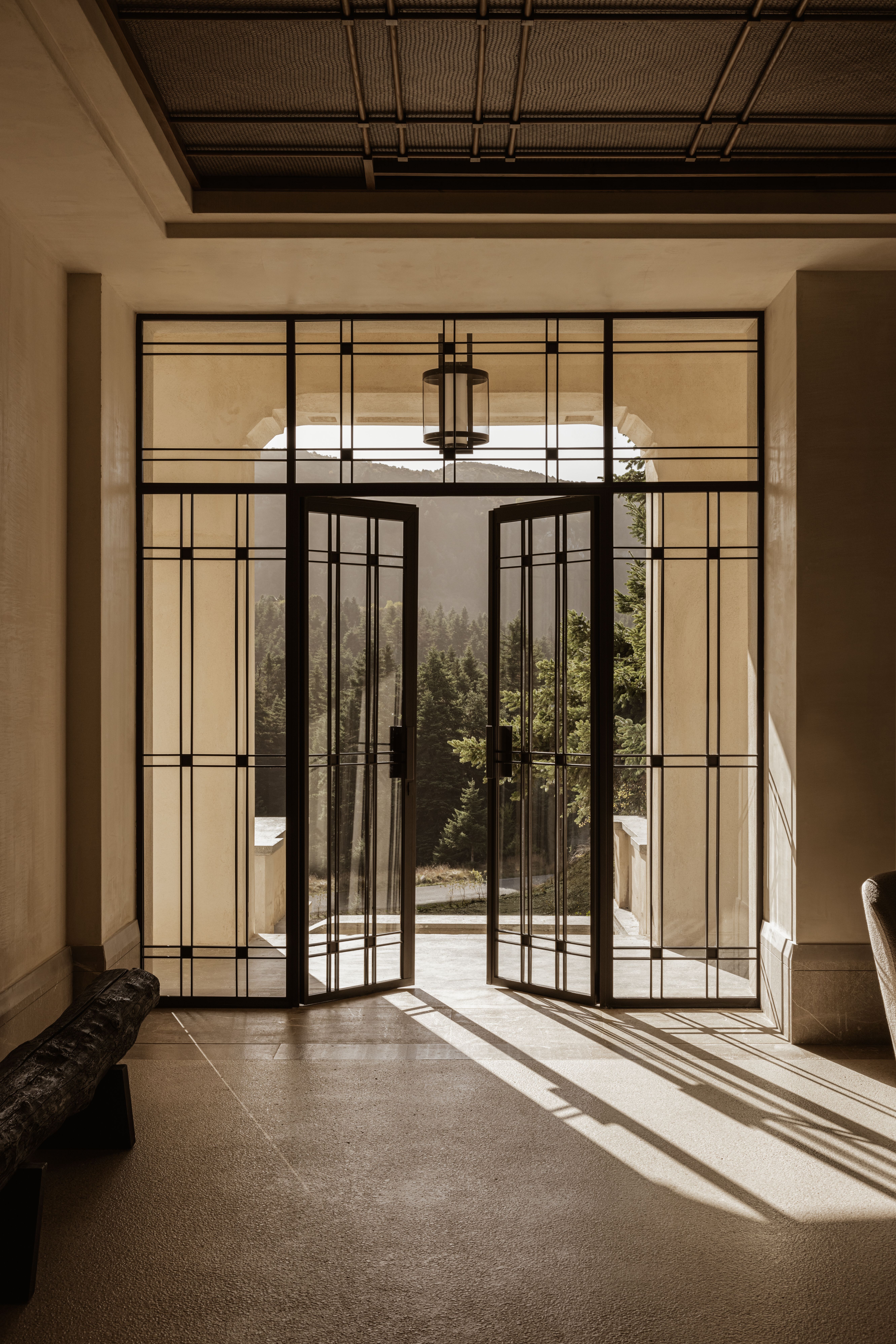 Wellness spaces at MANNA, designed for deep relaxation and rejuvenation amidst nature.