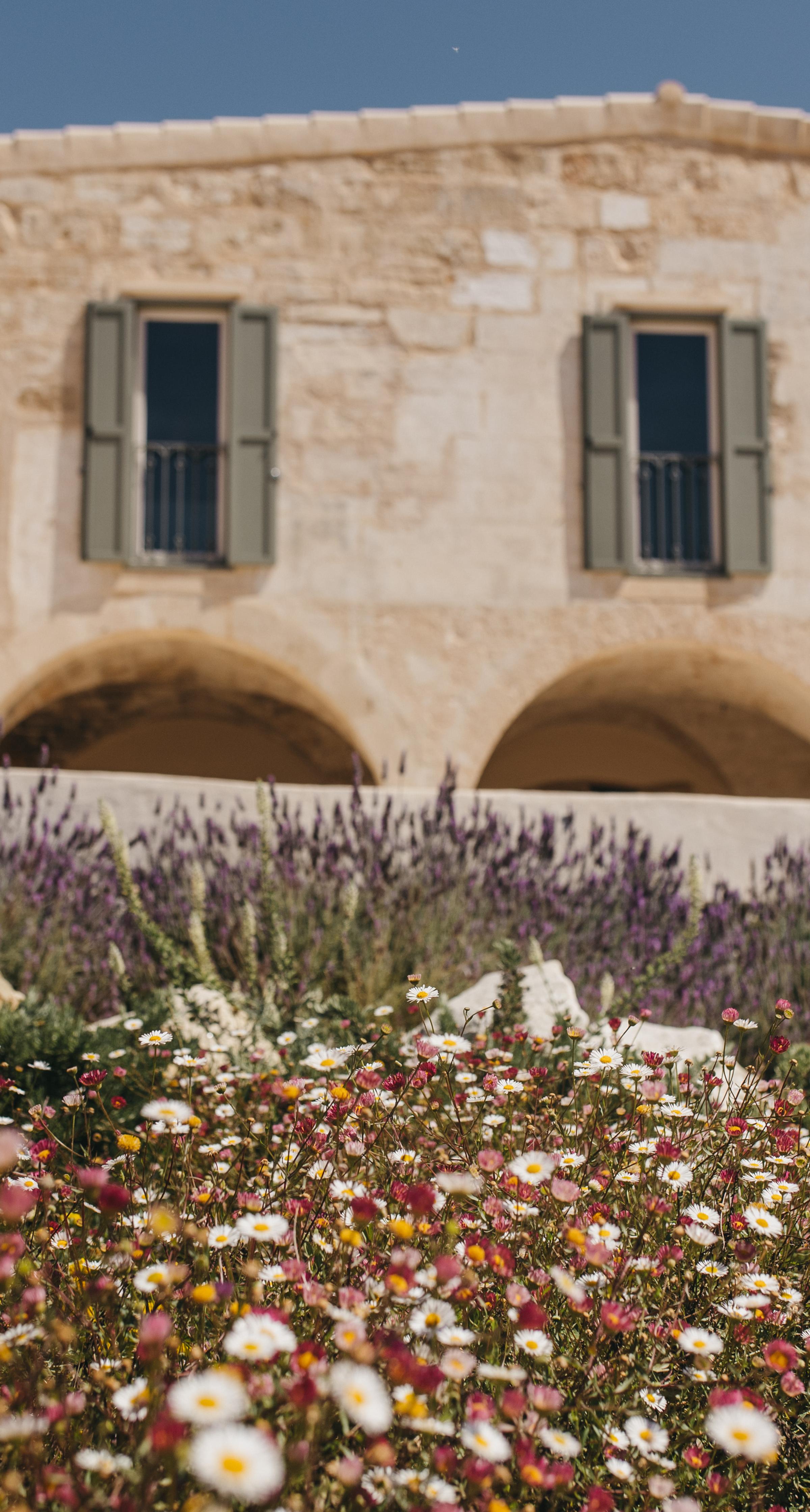 Son Blanc Farmhouse, where wellness and nature embrace on the tranquil island of Menorca.
