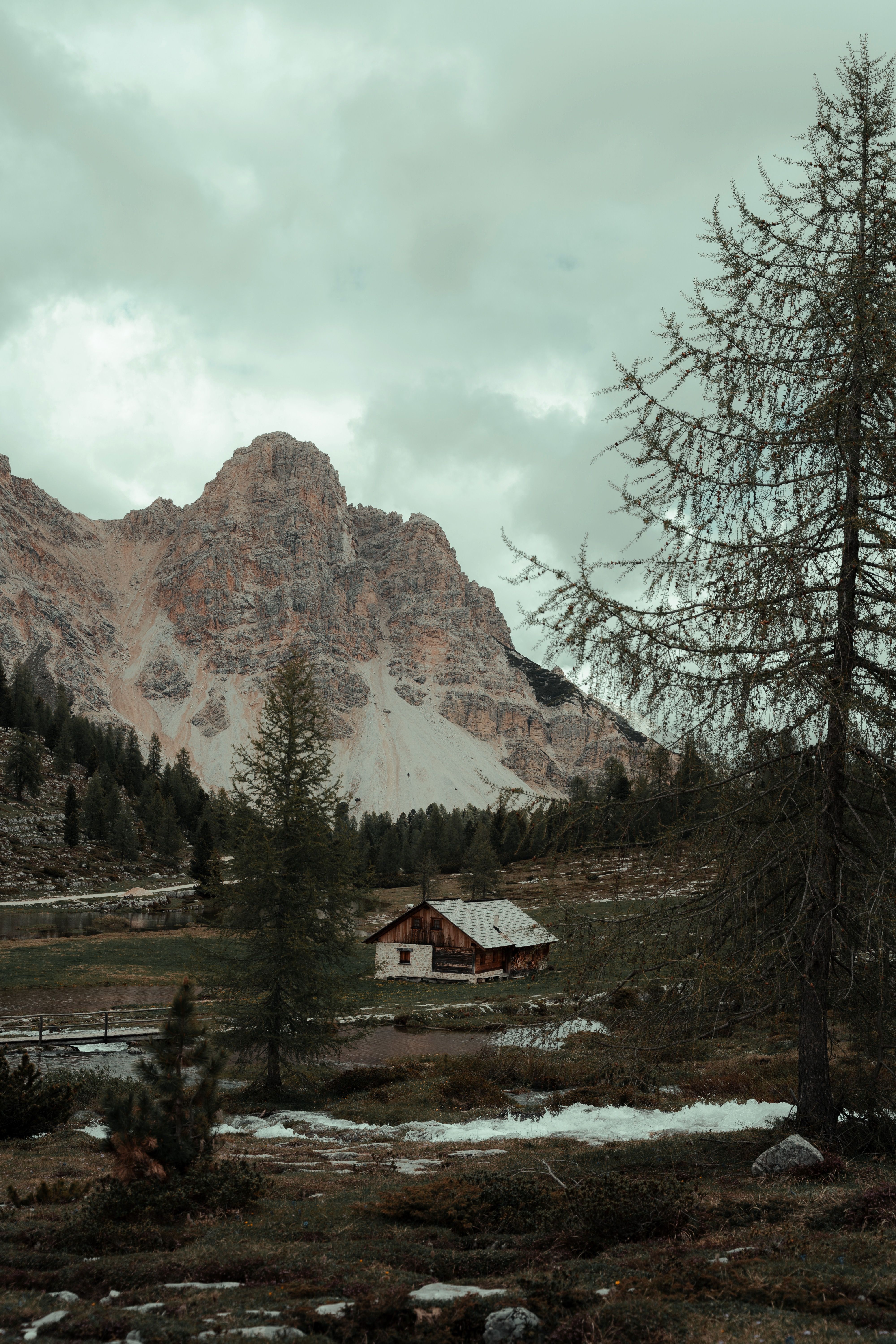 Mountain house in the dolomites