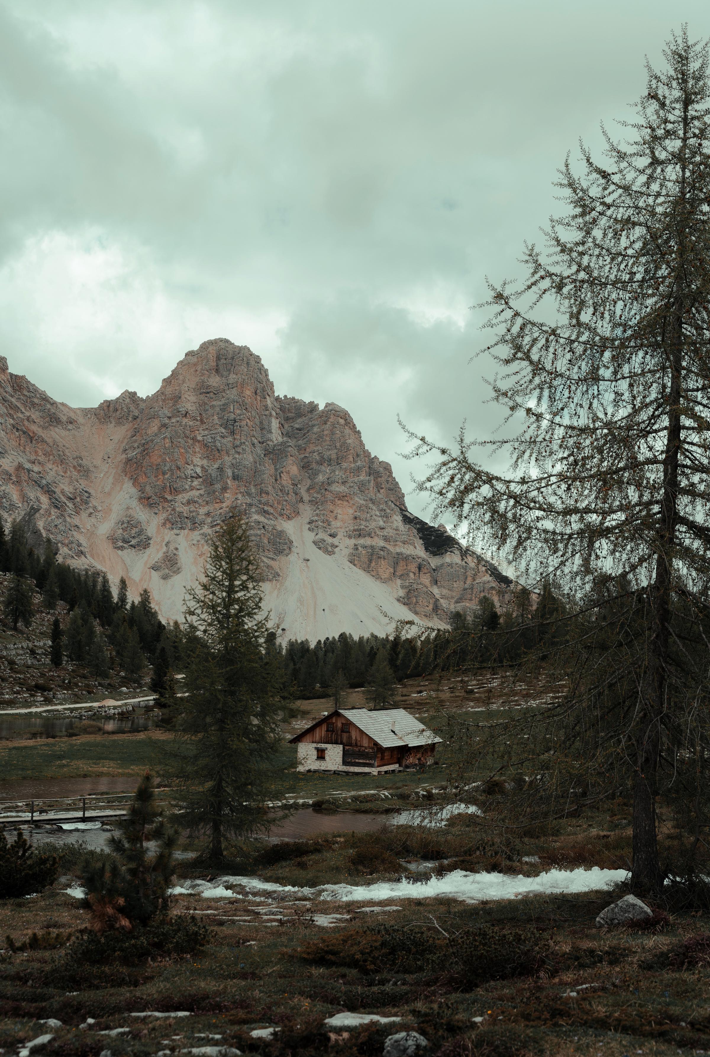 Mountain house in the dolomites