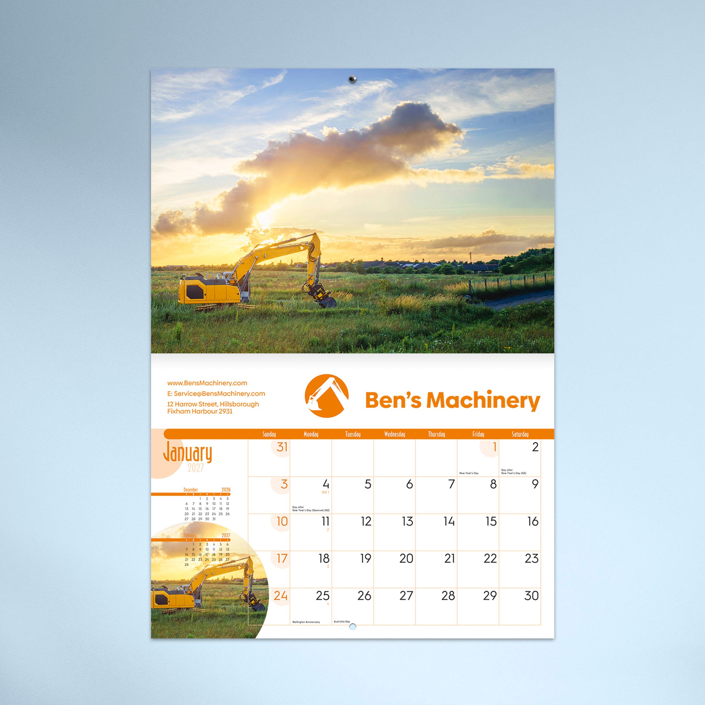 4757C A4 STITCHED BOOKLET DIY NZ AU - FLEXI