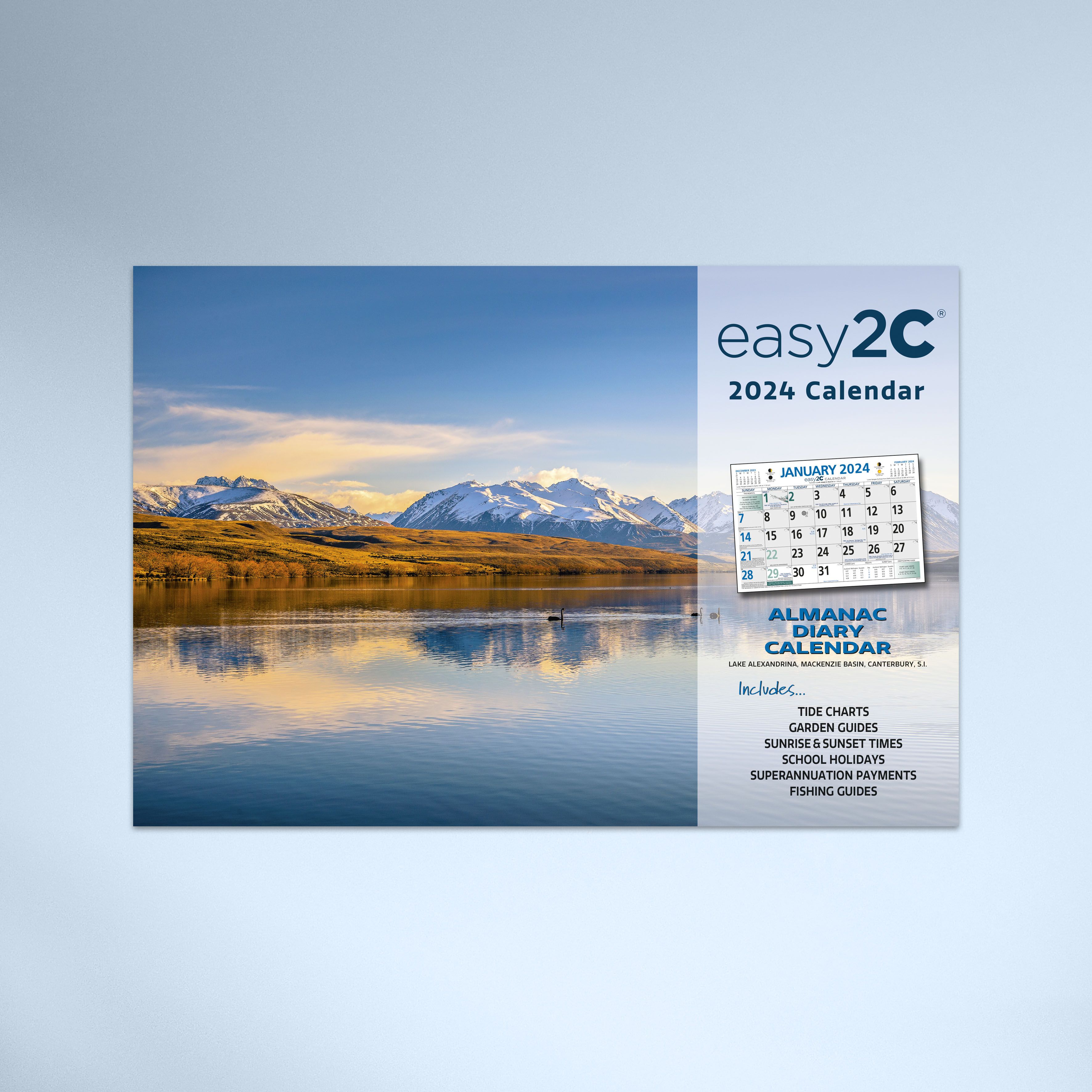 easy2C Calendar Pad - Cover