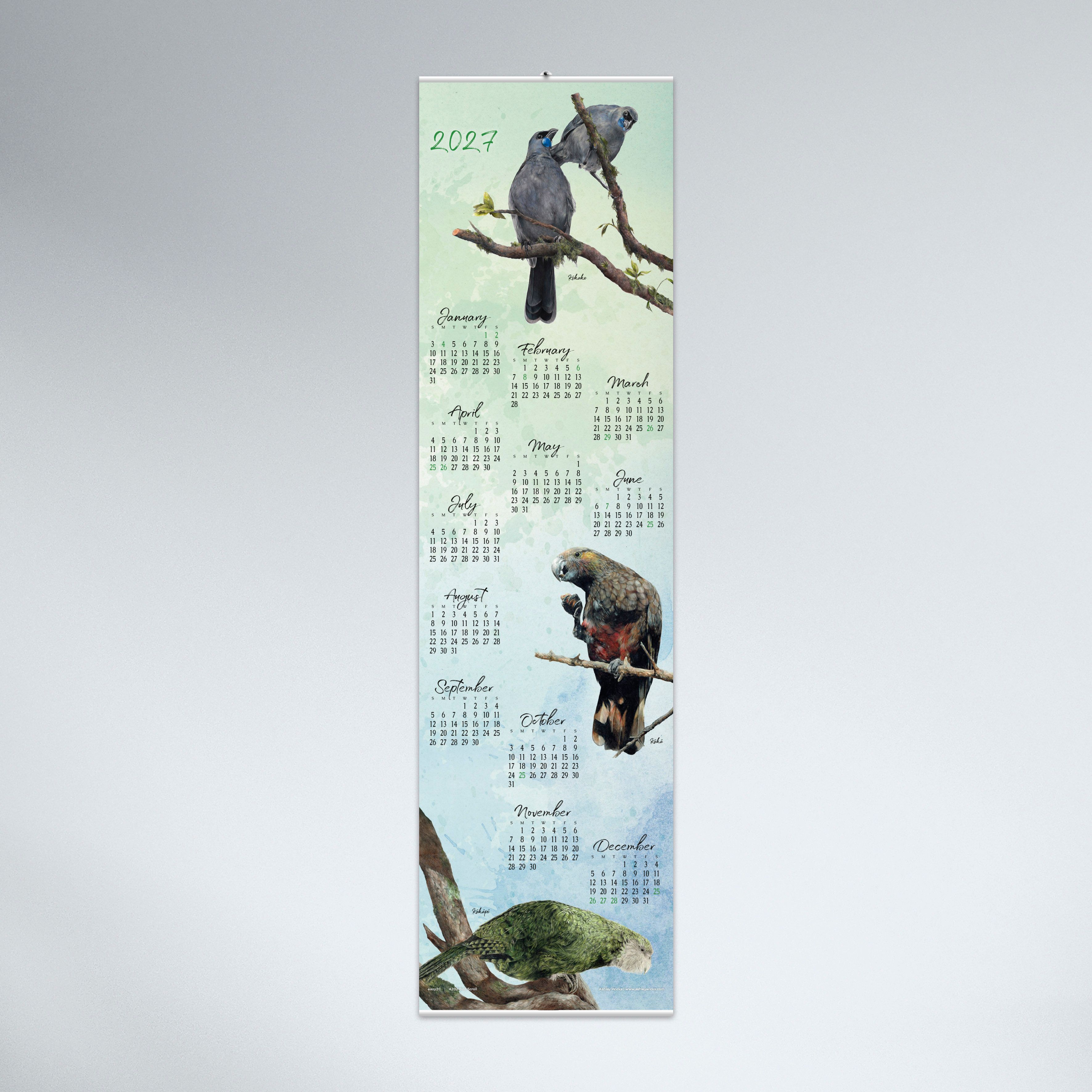 BIRD SCROLL 26 FRONT