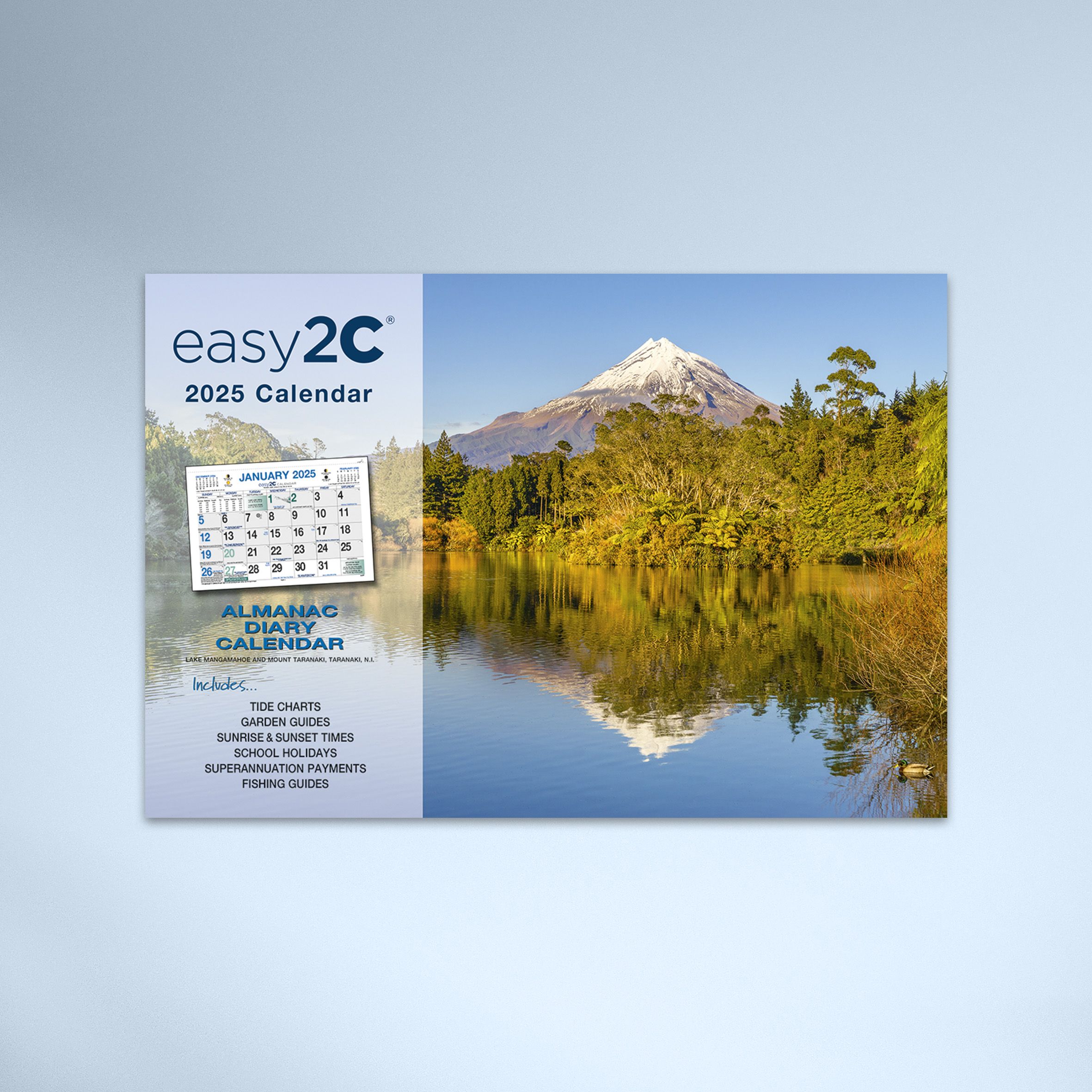 easy2C Calendar Pad - Cover