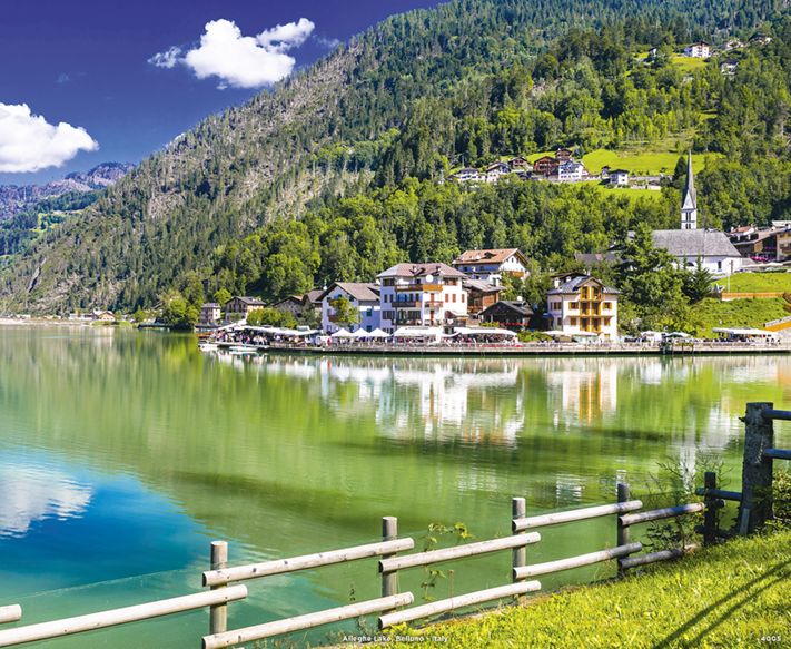 4005_Alleghe Lake, Belluno, Italy