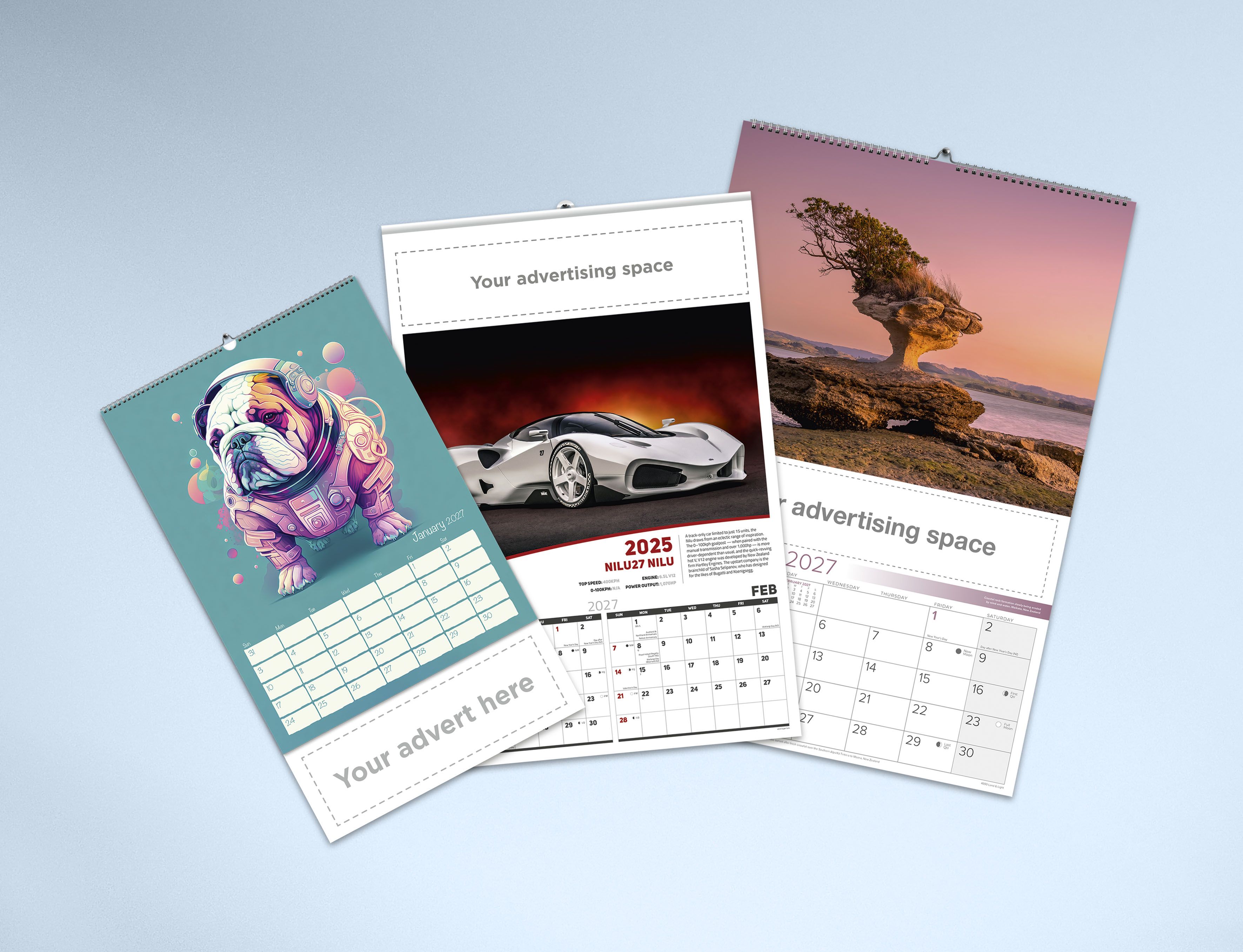 Advertising calendar