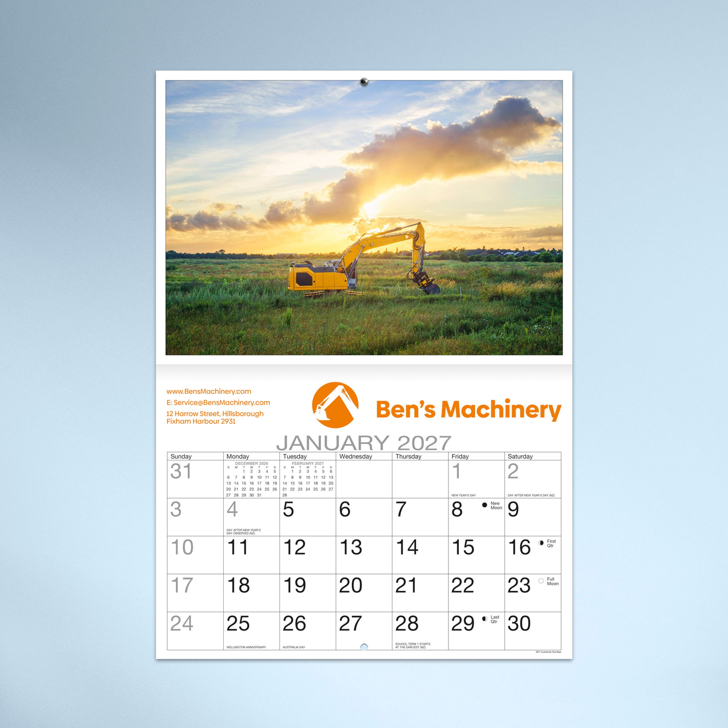 4757 A4 STITCHED BOOKLET DIY NZ - FIXED