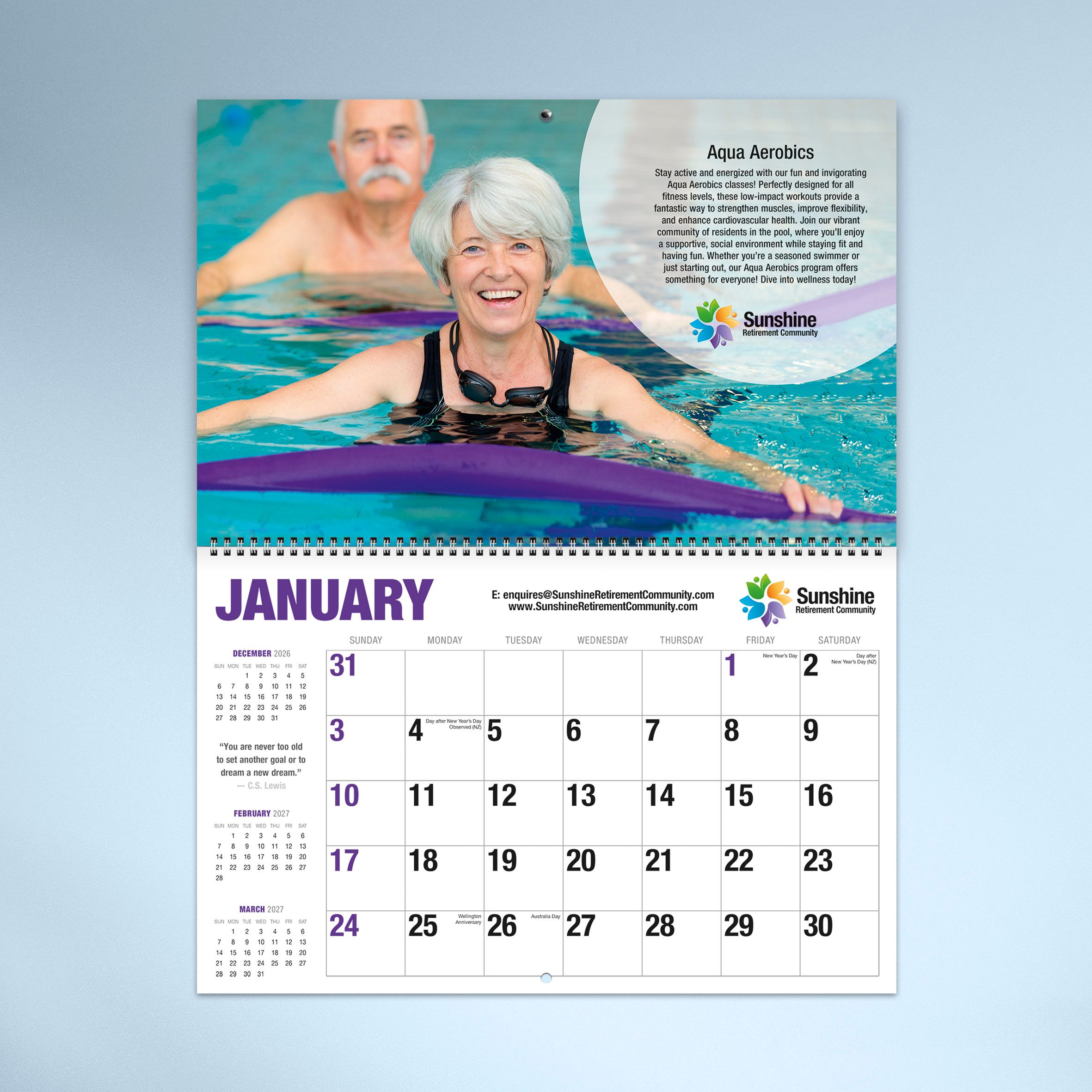 4762C LARGE WIRO BOOKLET DIY AU NZ - FLEXI