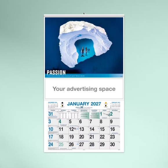 Single Image Hanger Calendars